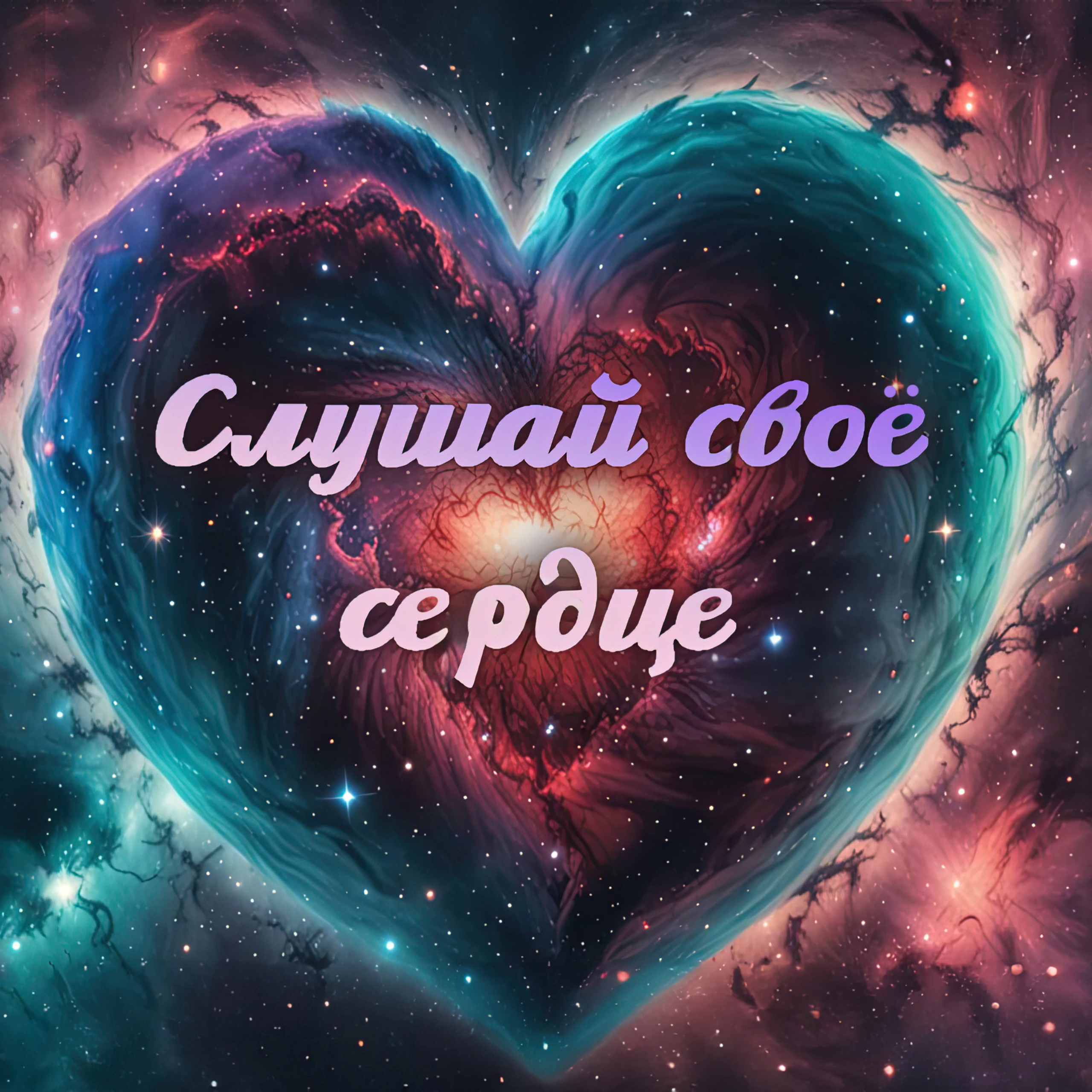 Аффирмации (надписи светятся в темноте). Алмазная мозаика CVL