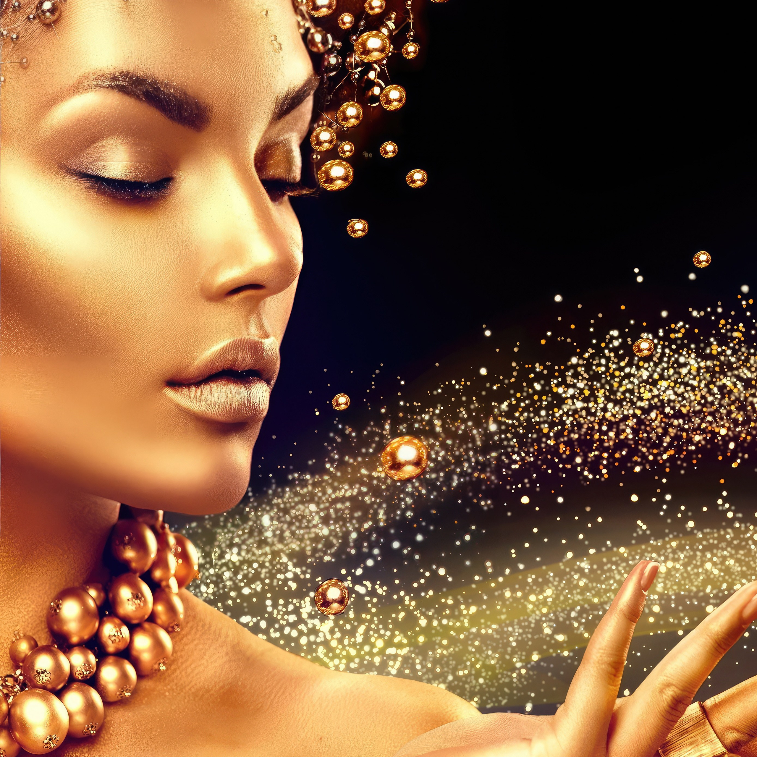 Темнокожие красавицы. Алмазная мозаика CVL