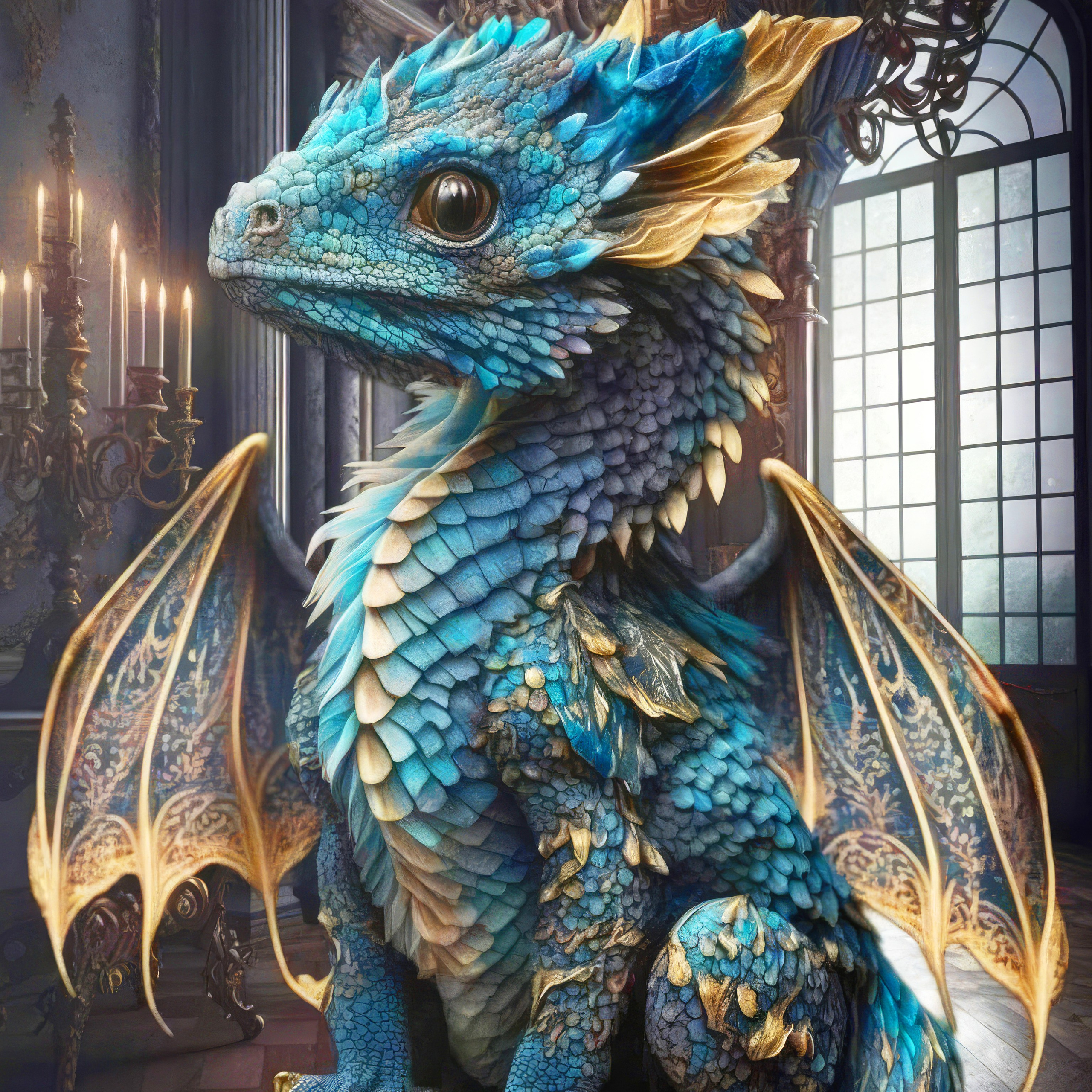 Животные и птицы. Алмазная мозаика CVL