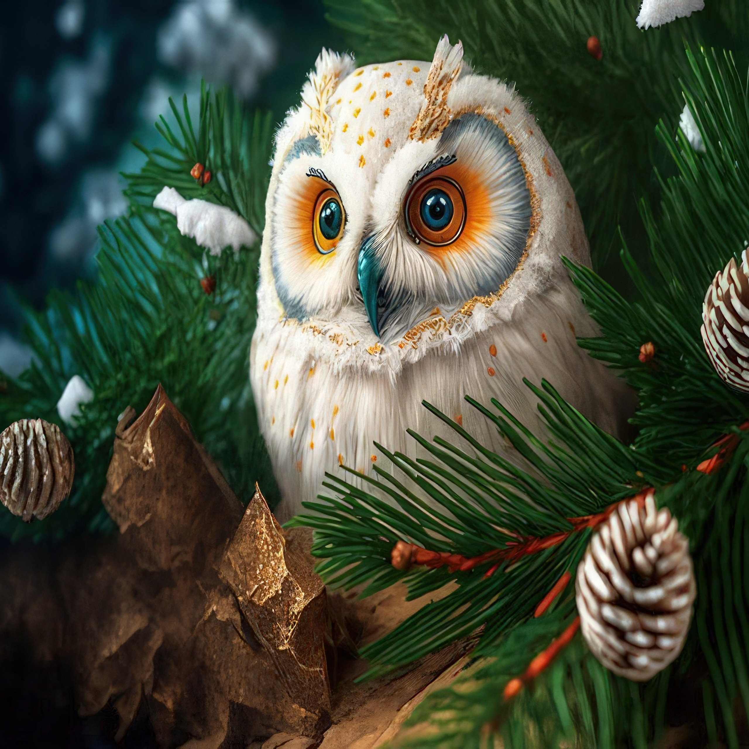 Животные и птицы. Алмазная мозаика CVL