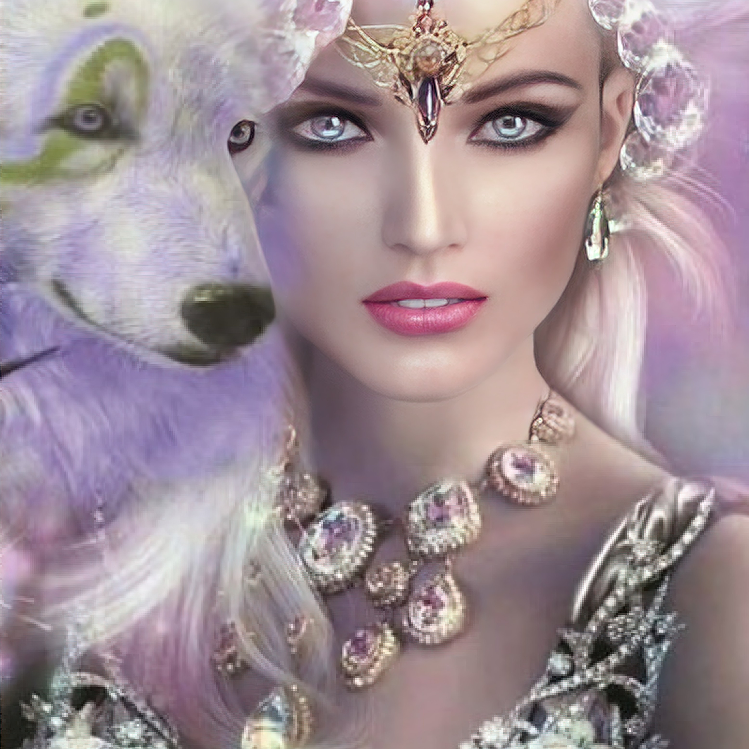 Персонажи. Алмазная мозаика CVL