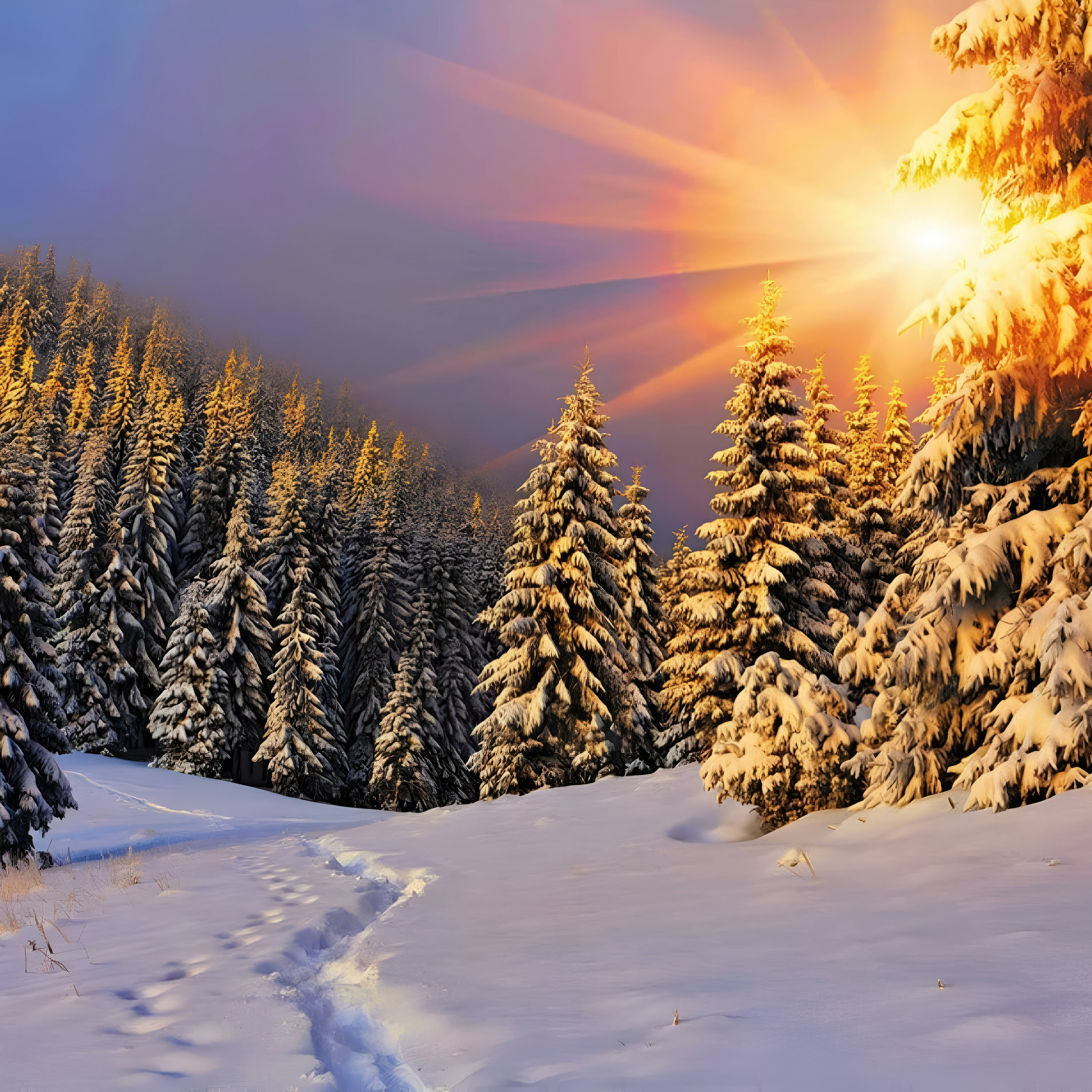 Пейзажи. Алмазная мозаика CVL