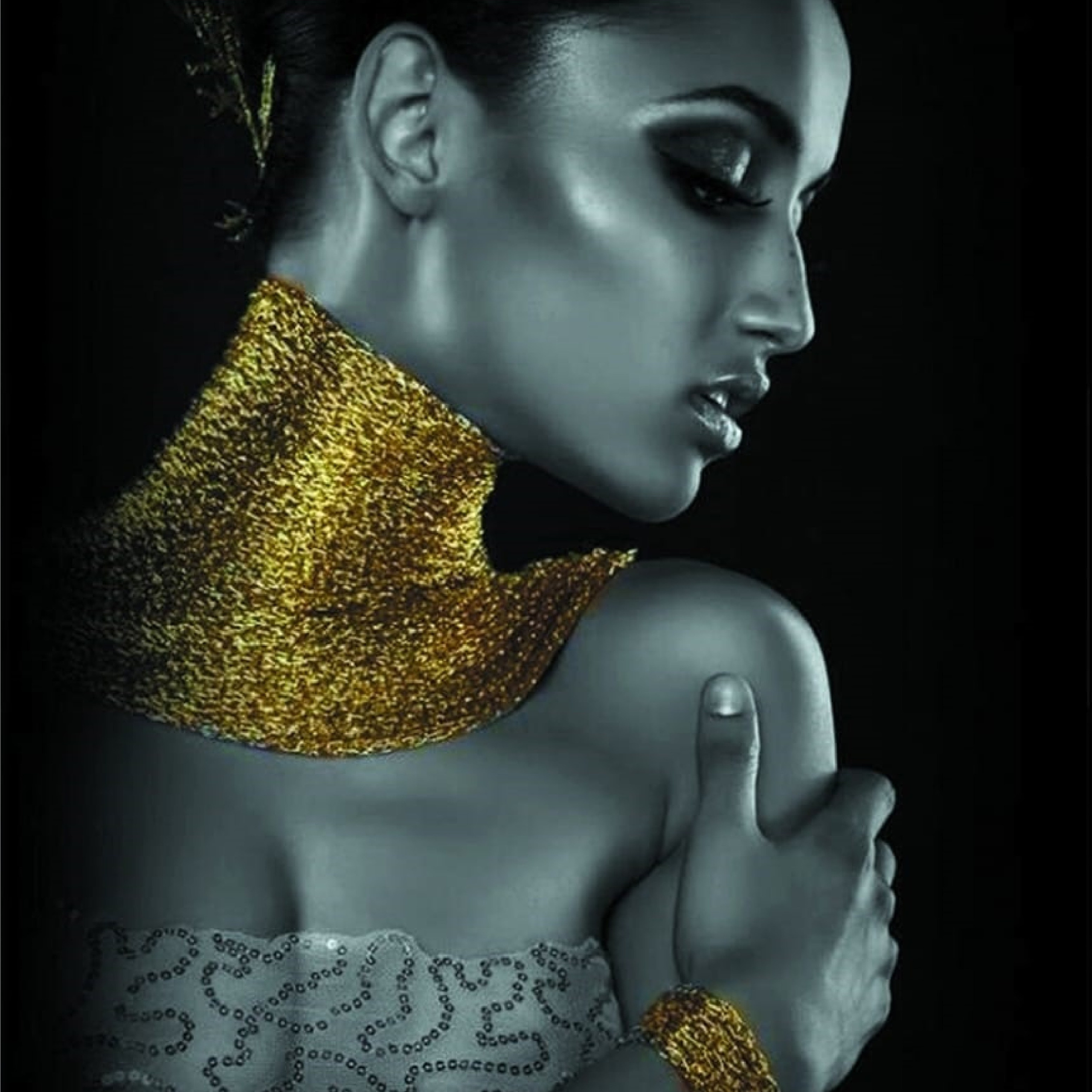 Темнокожие красавицы. Алмазная мозаика CVL