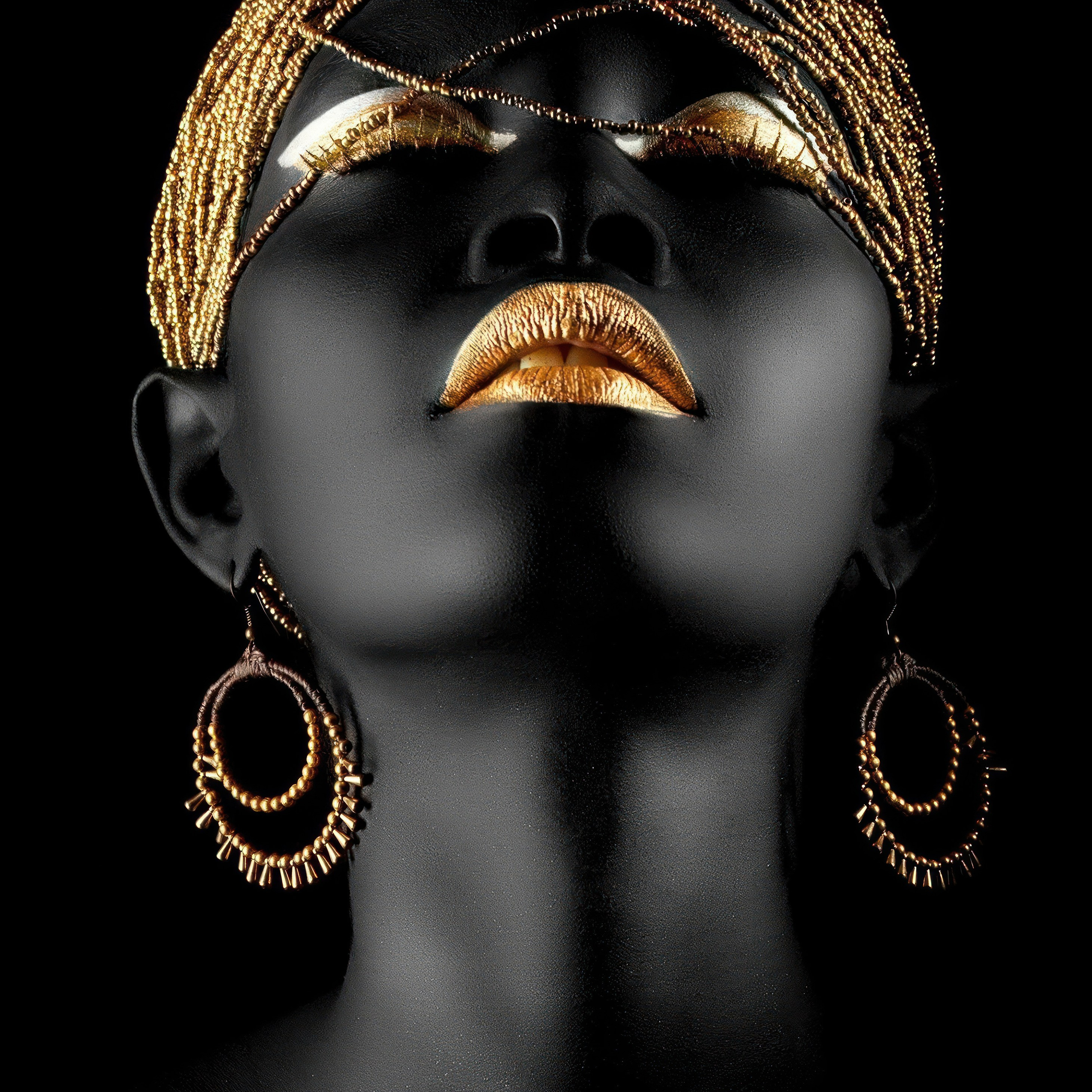 Темнокожие красавицы. Алмазная мозаика CVL