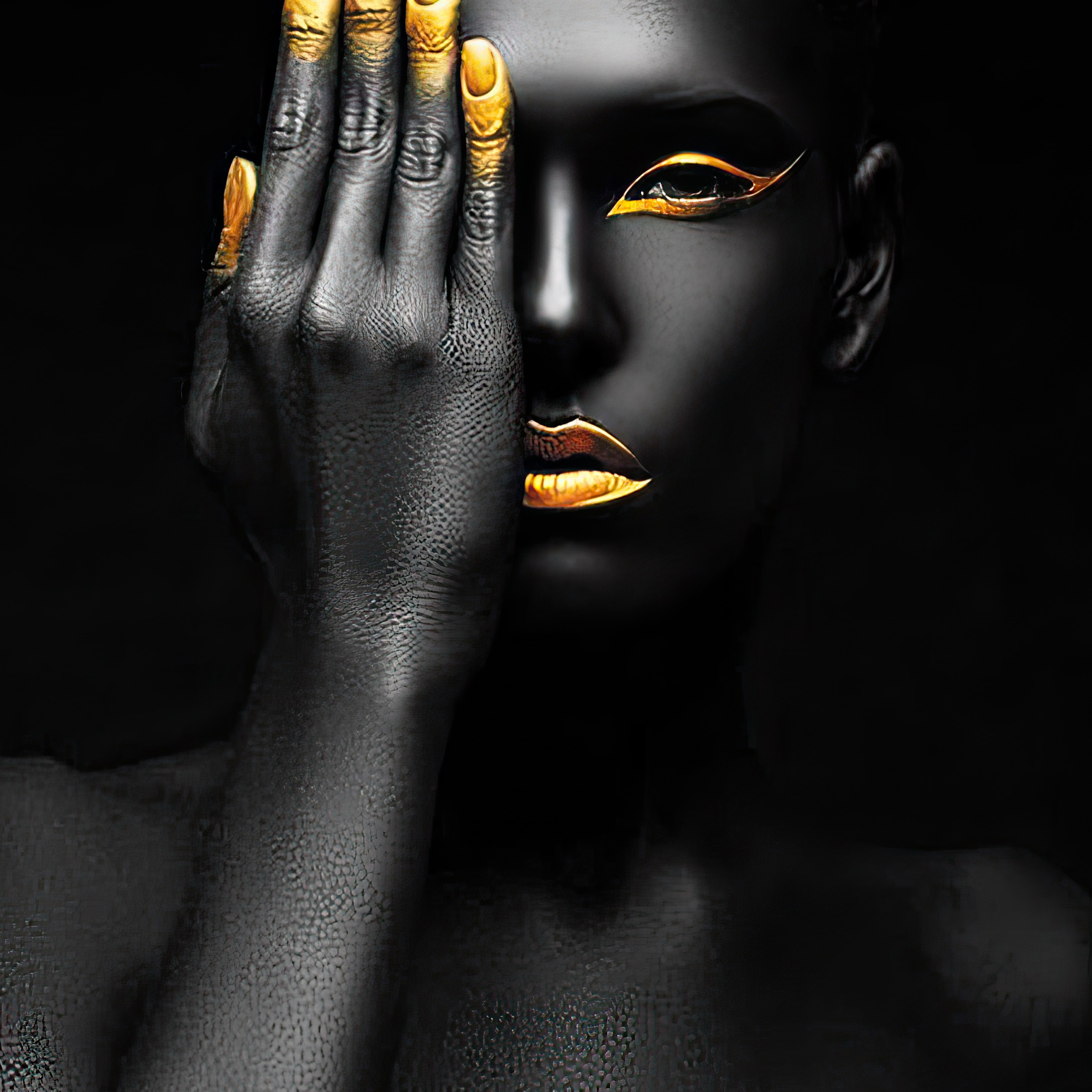 Темнокожие красавицы. Алмазная мозаика CVL