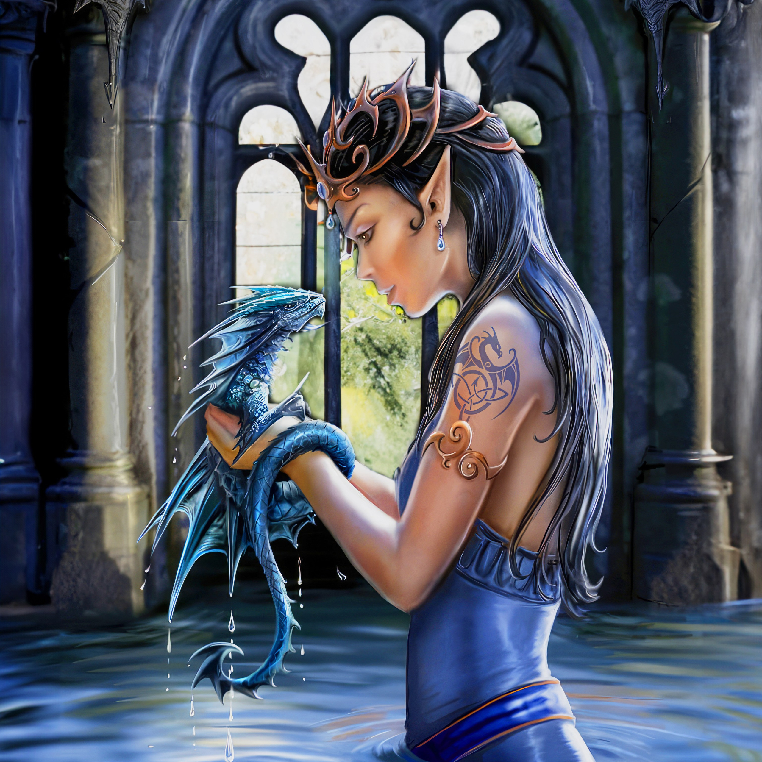 Персонажи. Алмазная мозаика CVL