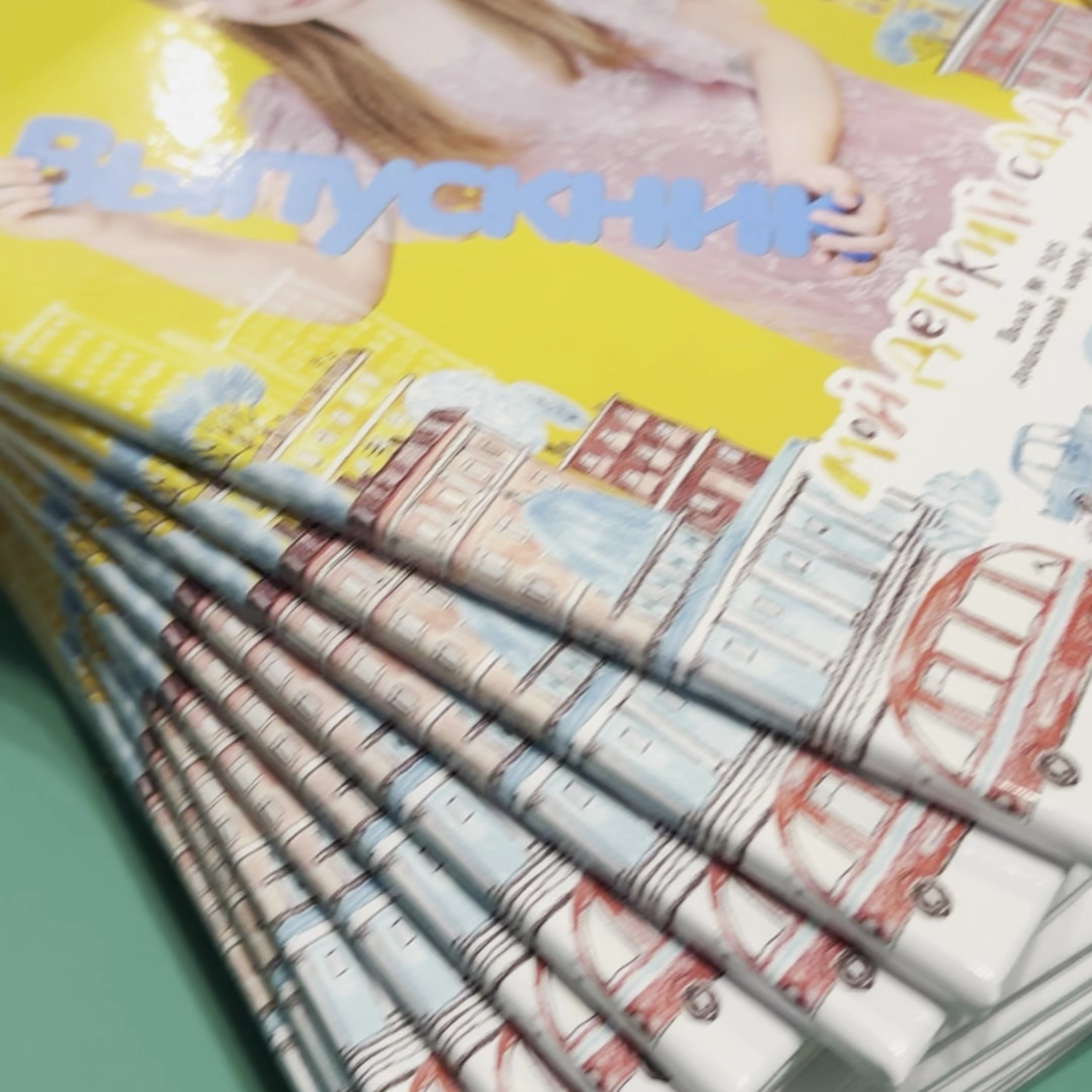 Видео обзор альбомов. Школьный фотограф Олеся Галатова