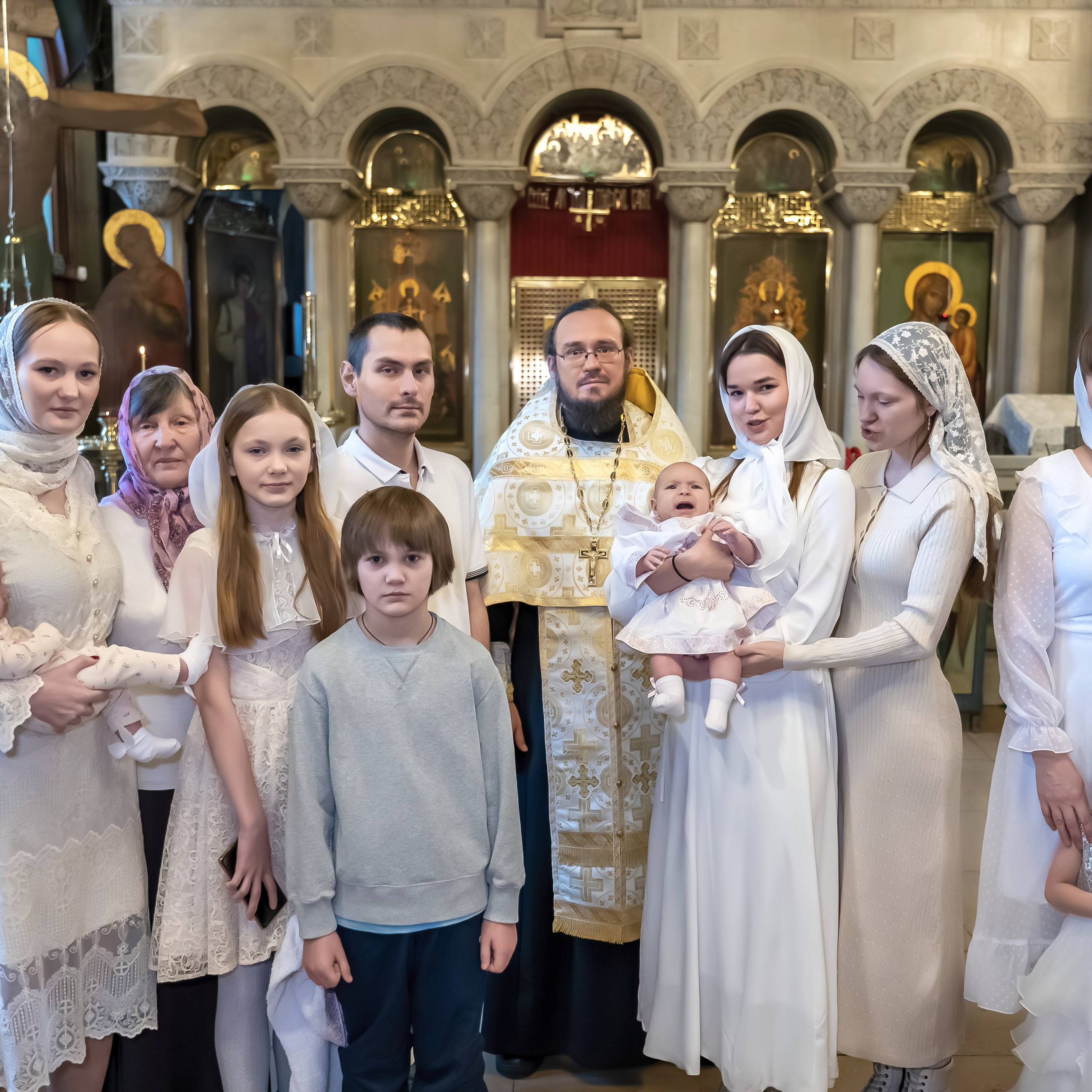 Съёмка Крещения и Венчания. Фотограф в Москве