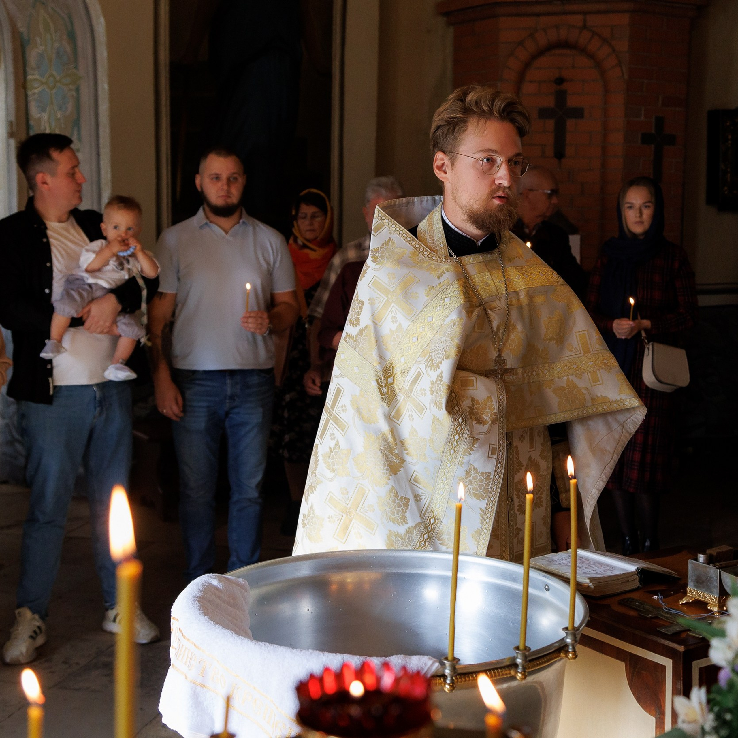Крещение. Репортажная фотосъемка. Архангельск