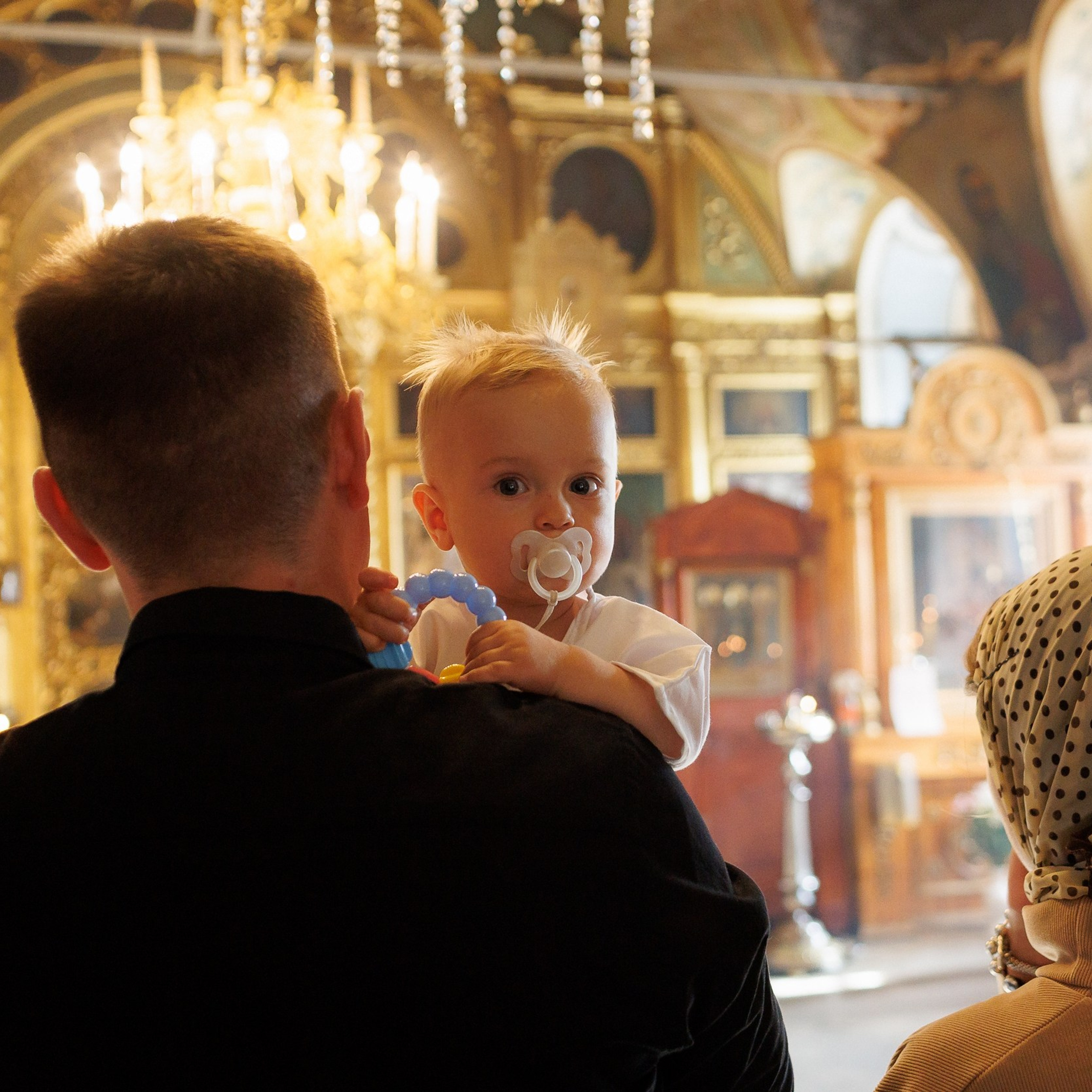 Крещение. Репортажная фотосъемка. Архангельск