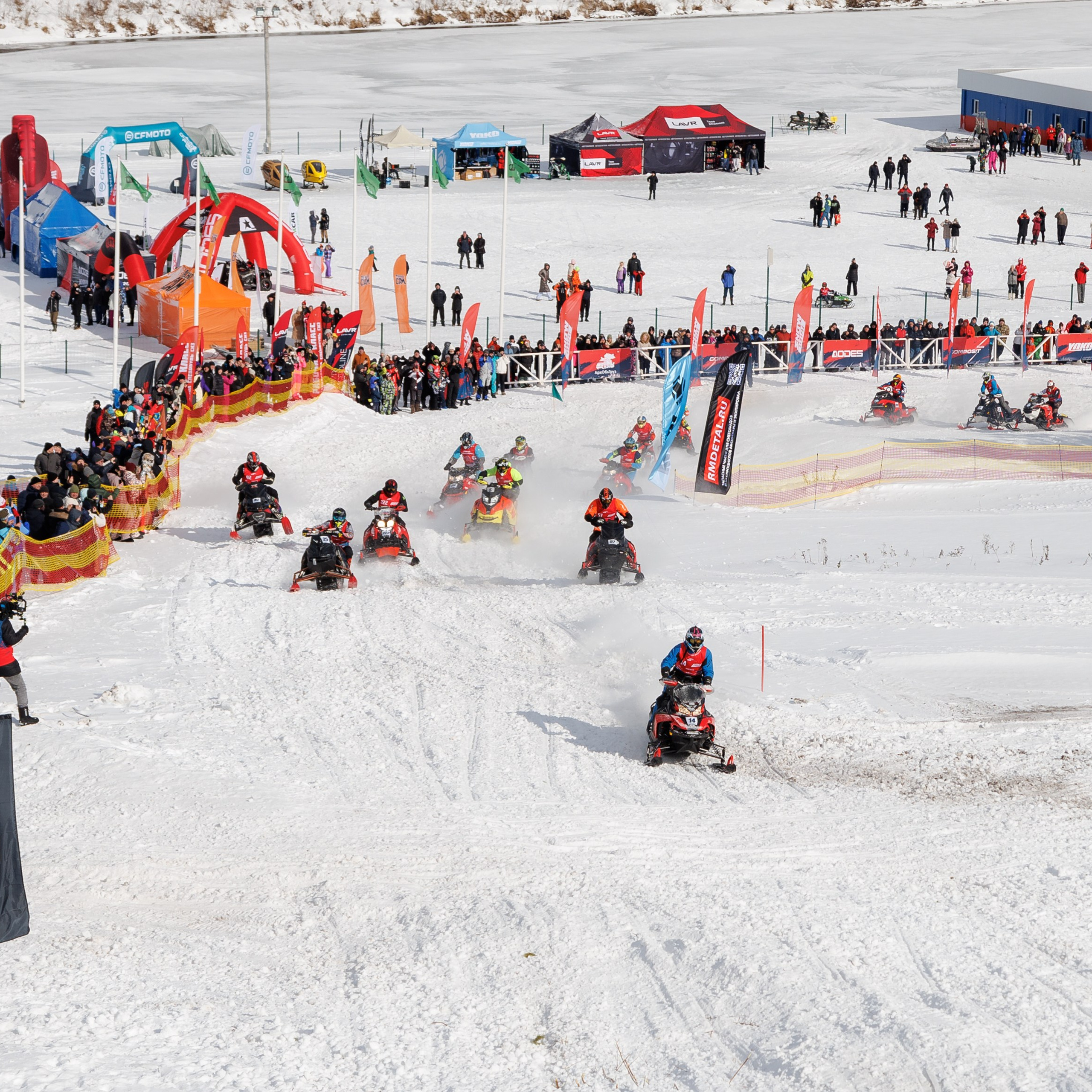 Всероссийский Фестиваль зимнего мотоспорта и туризма «Сноу Поморье». Репортажная фотосъемка. Архангельск
