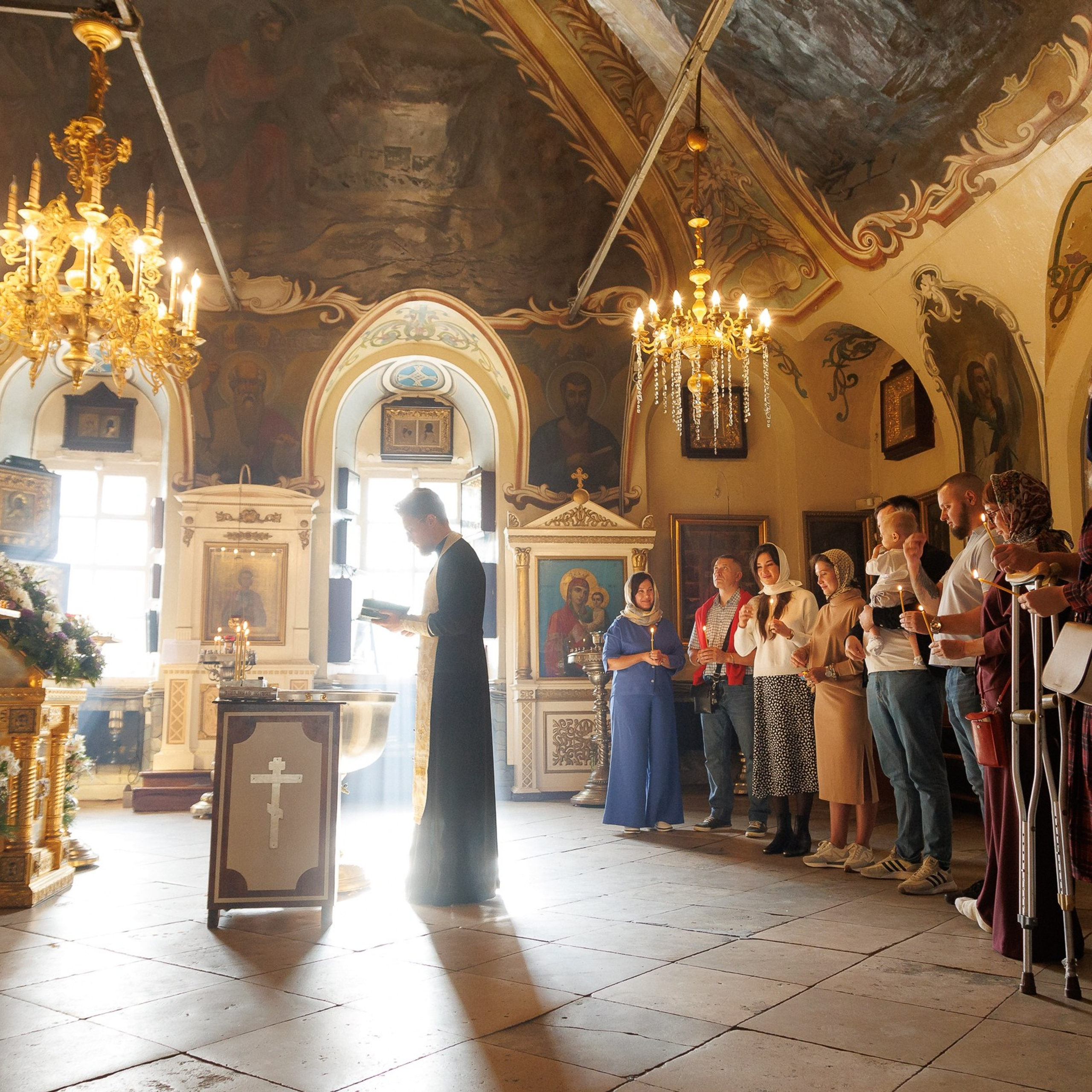 Крещение. Репортажная фотосъемка. Архангельск