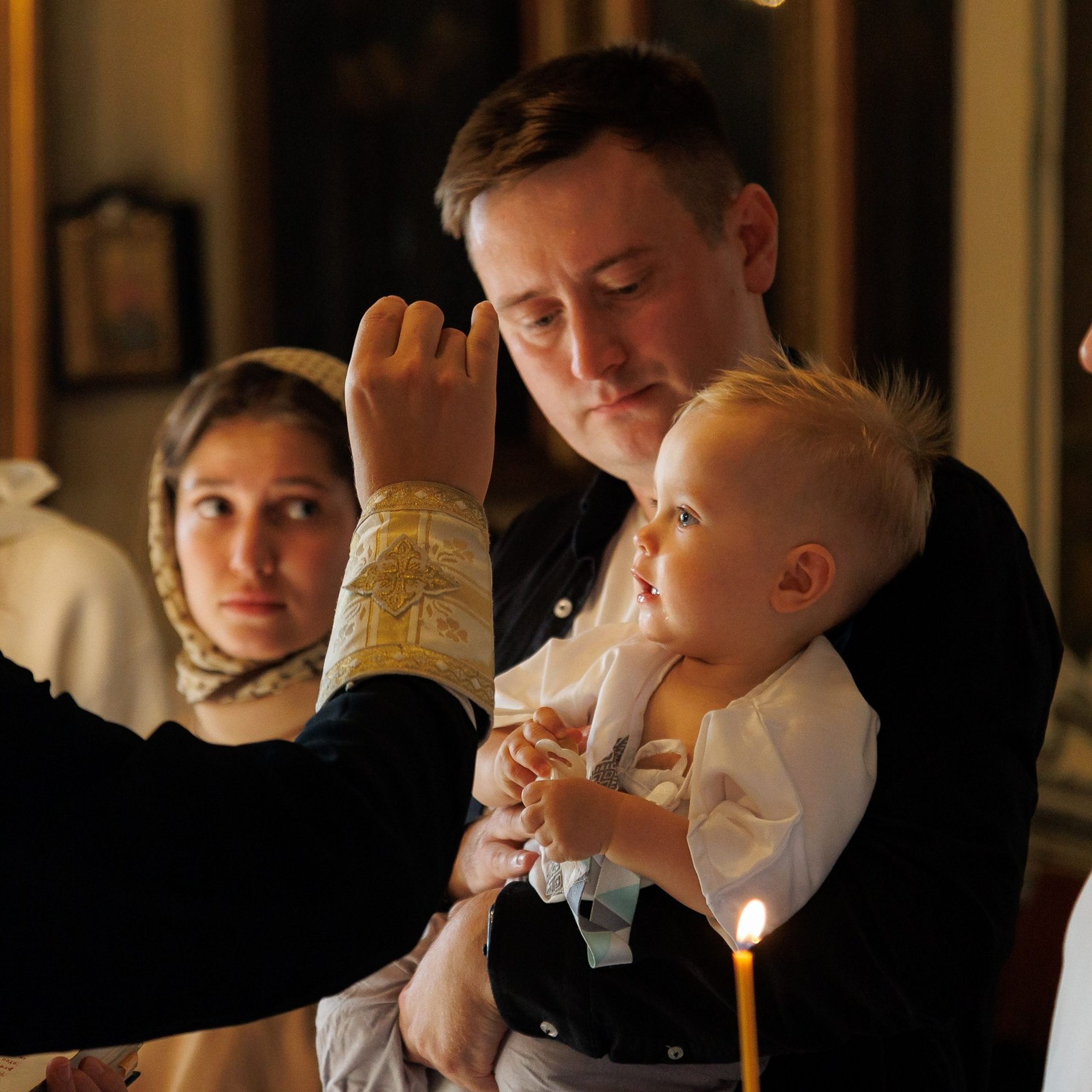 Крещение. Репортажная фотосъемка. Архангельск