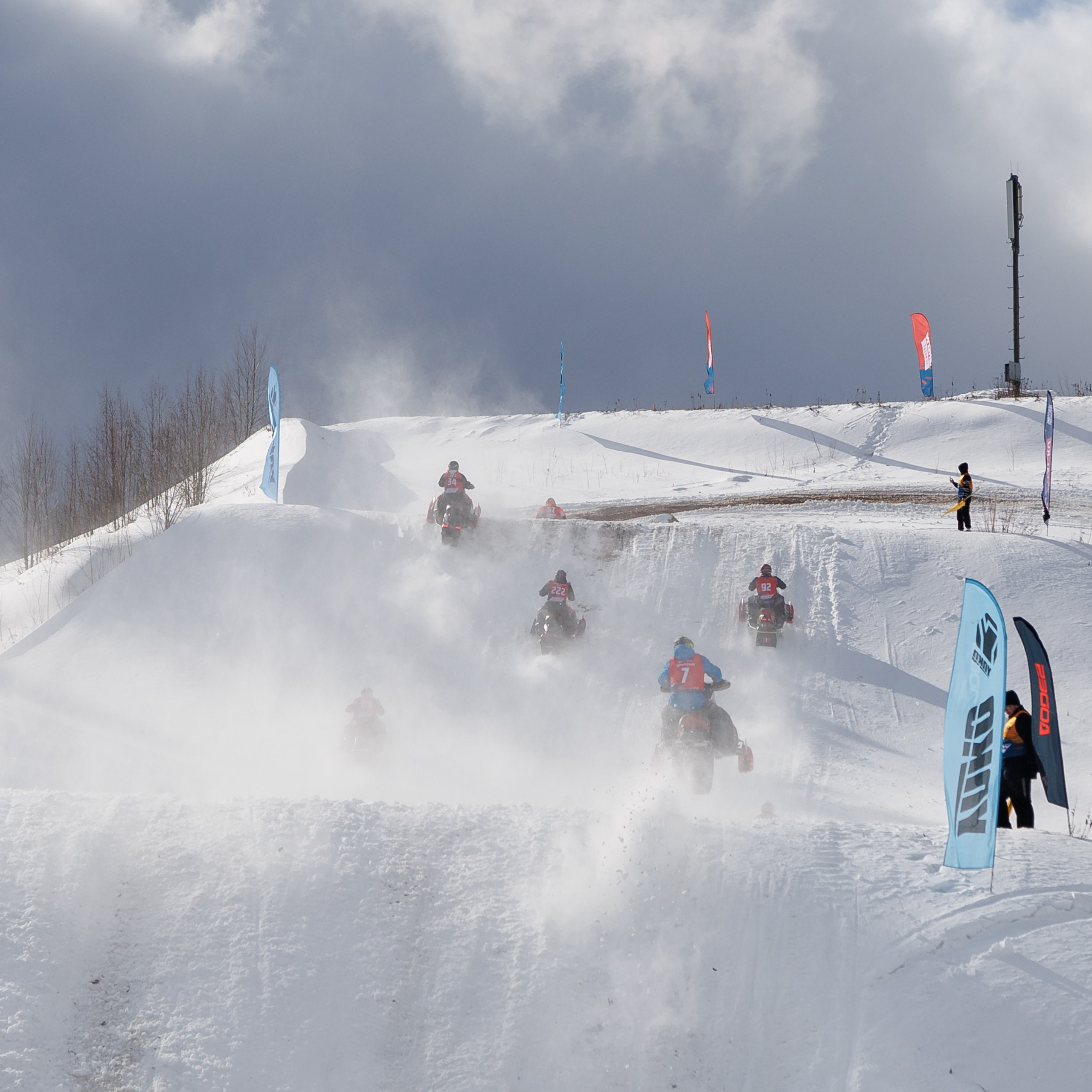 Всероссийский Фестиваль зимнего мотоспорта и туризма «Сноу Поморье». Репортажная фотосъемка. Архангельск