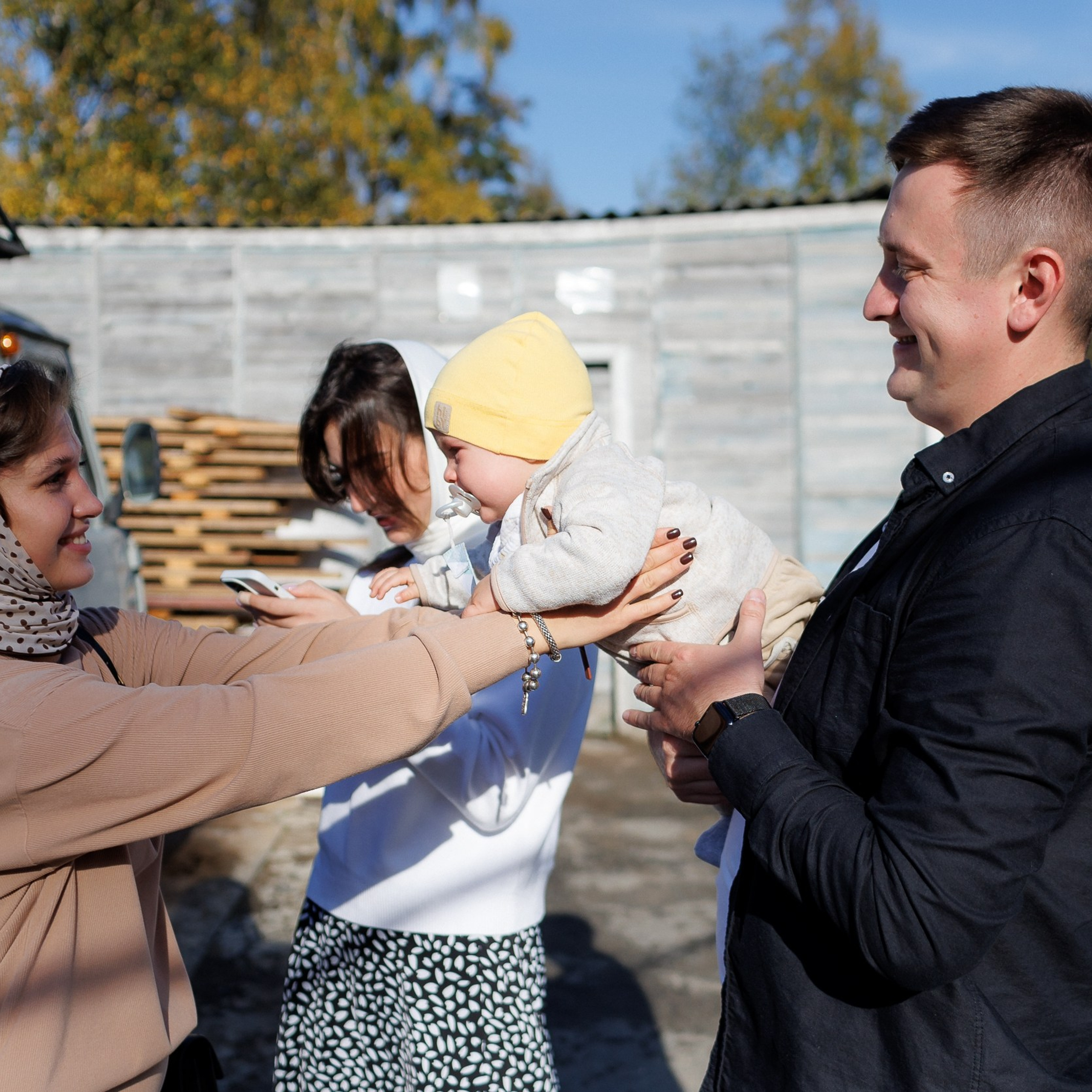 Крещение. Репортажная фотосъемка. Архангельск