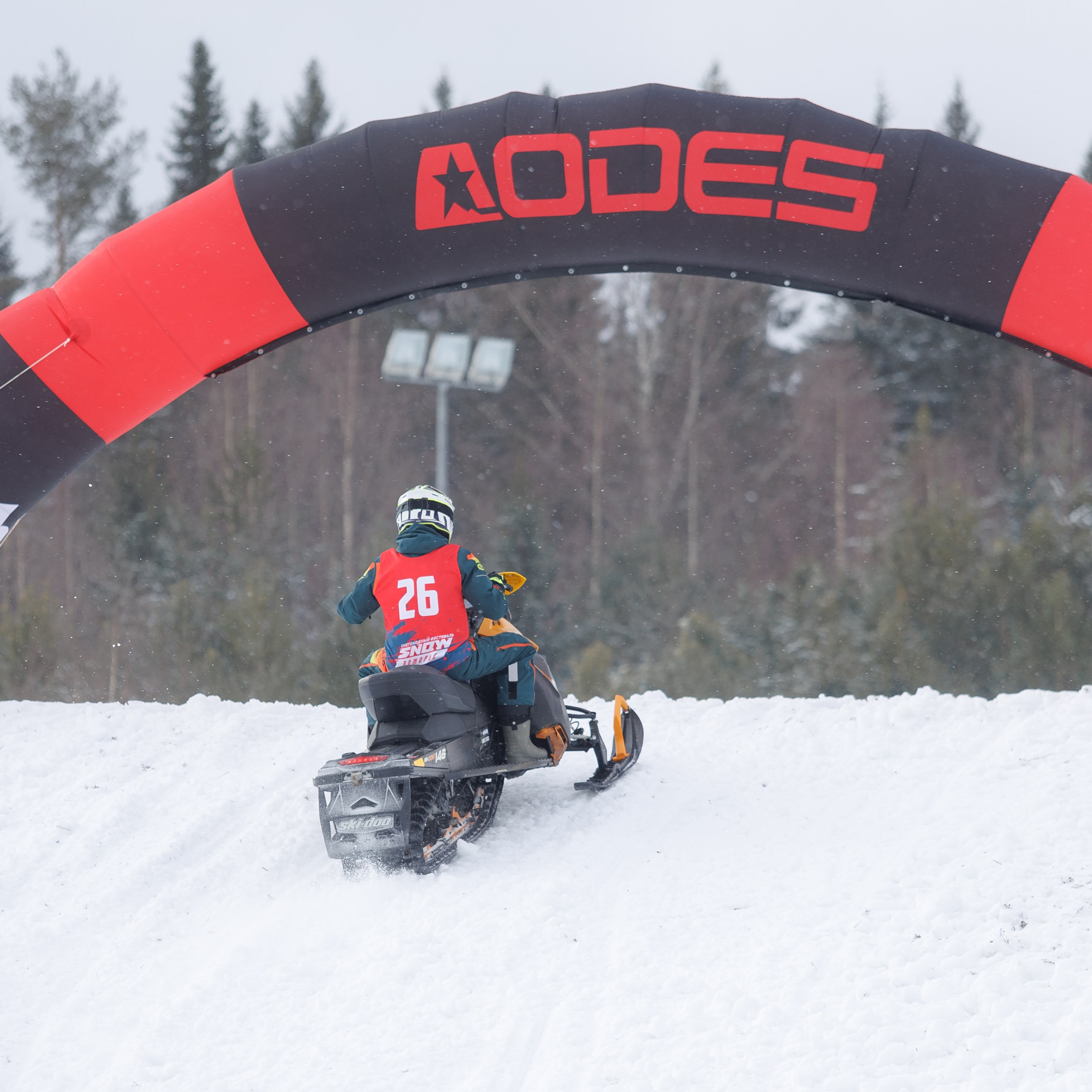 Всероссийский Фестиваль зимнего мотоспорта и туризма «Сноу Поморье». Репортажная фотосъемка. Архангельск