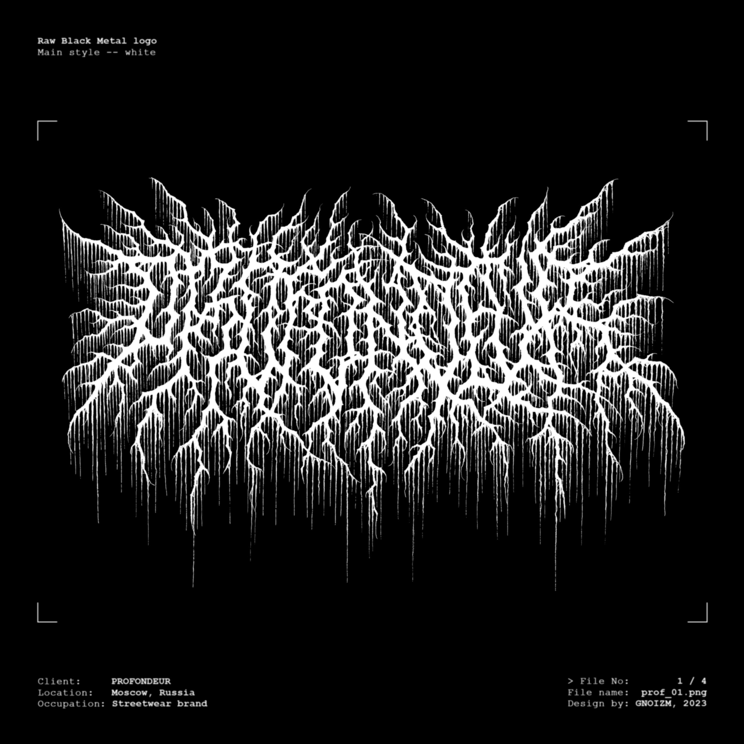 Blog — GNOIZM | metal logos & dark lettering. GNOIZM | Metal Logos & Dark Lettering