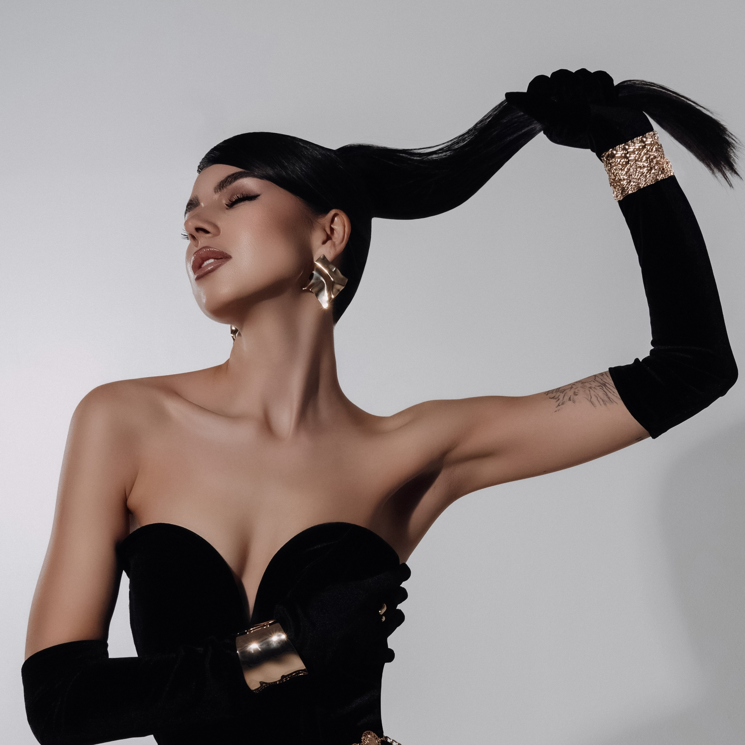 Фотосессия в студии для Любы