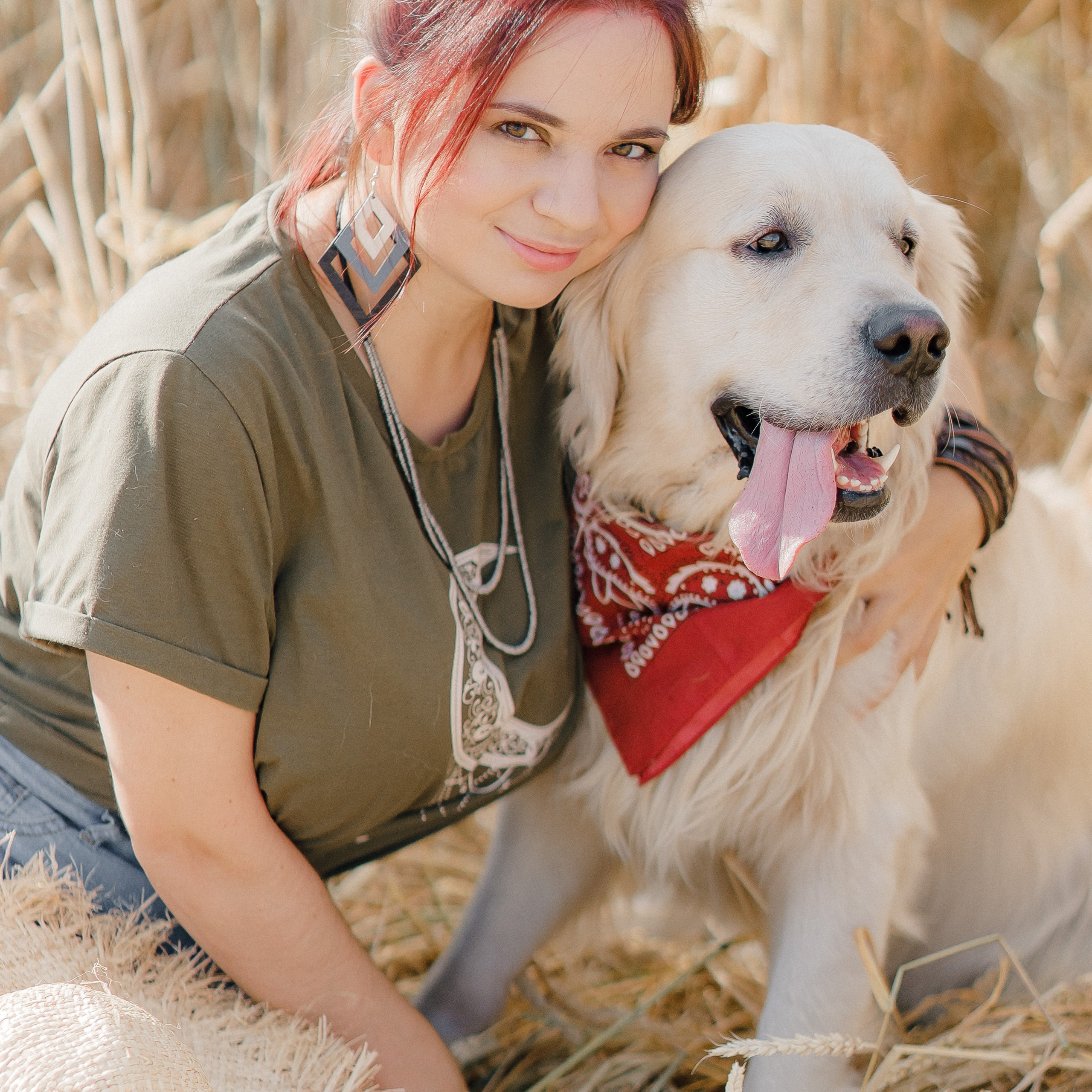 Золотистый ретривер Снежик