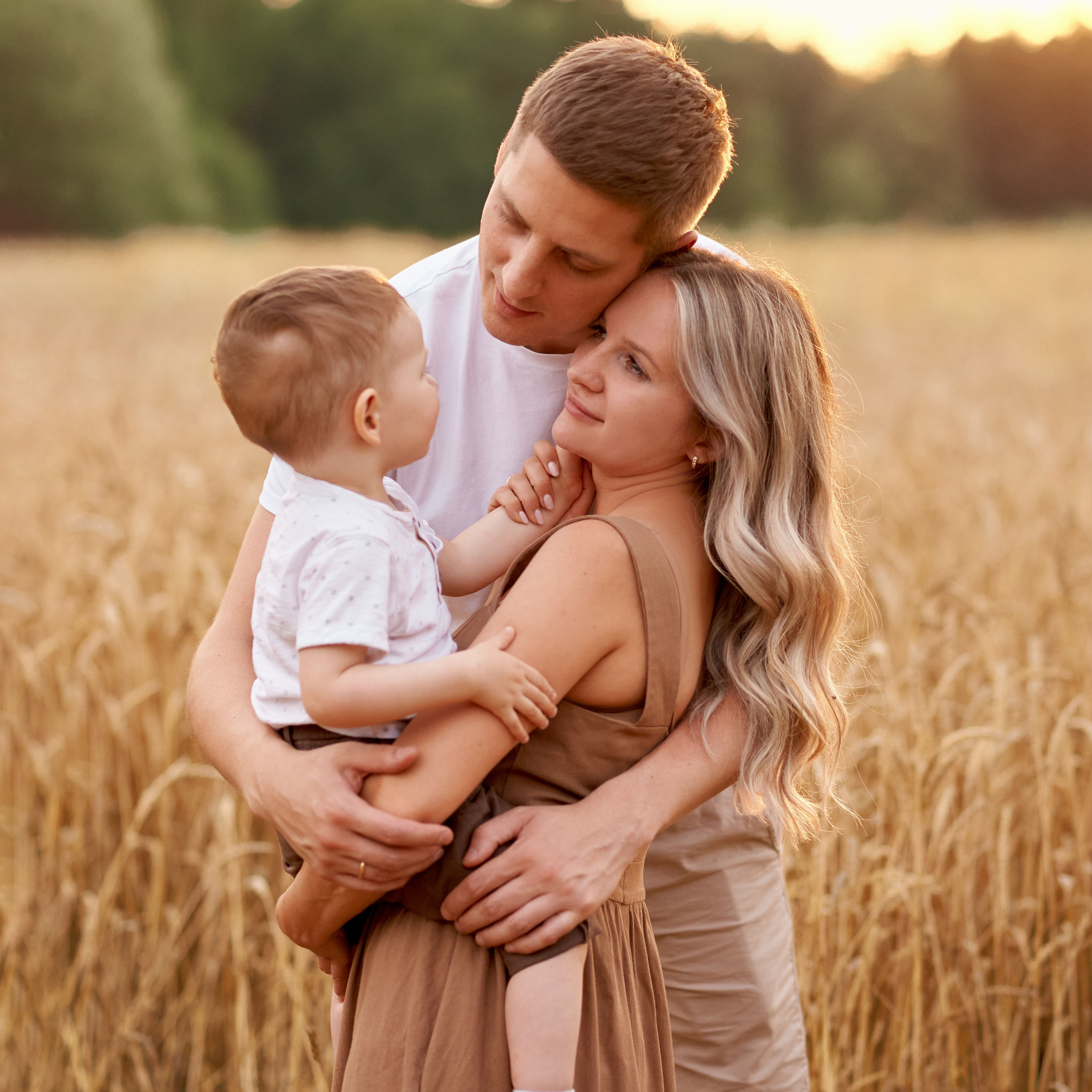 В пшеничном поле