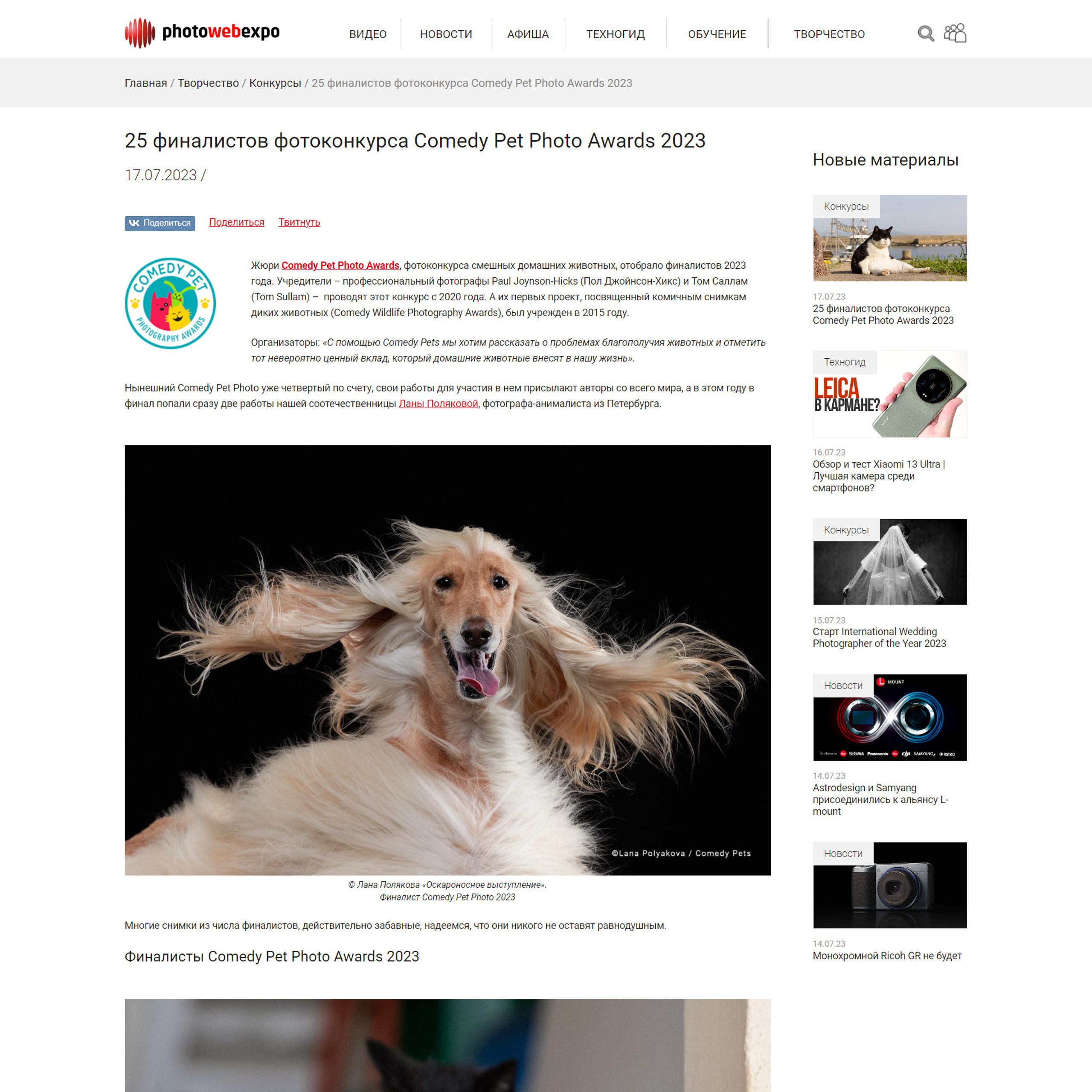 Победы в фотоконкурсах. ФОТОГРАФ-АНИМАЛИСТ l LANA POLYAKOVA