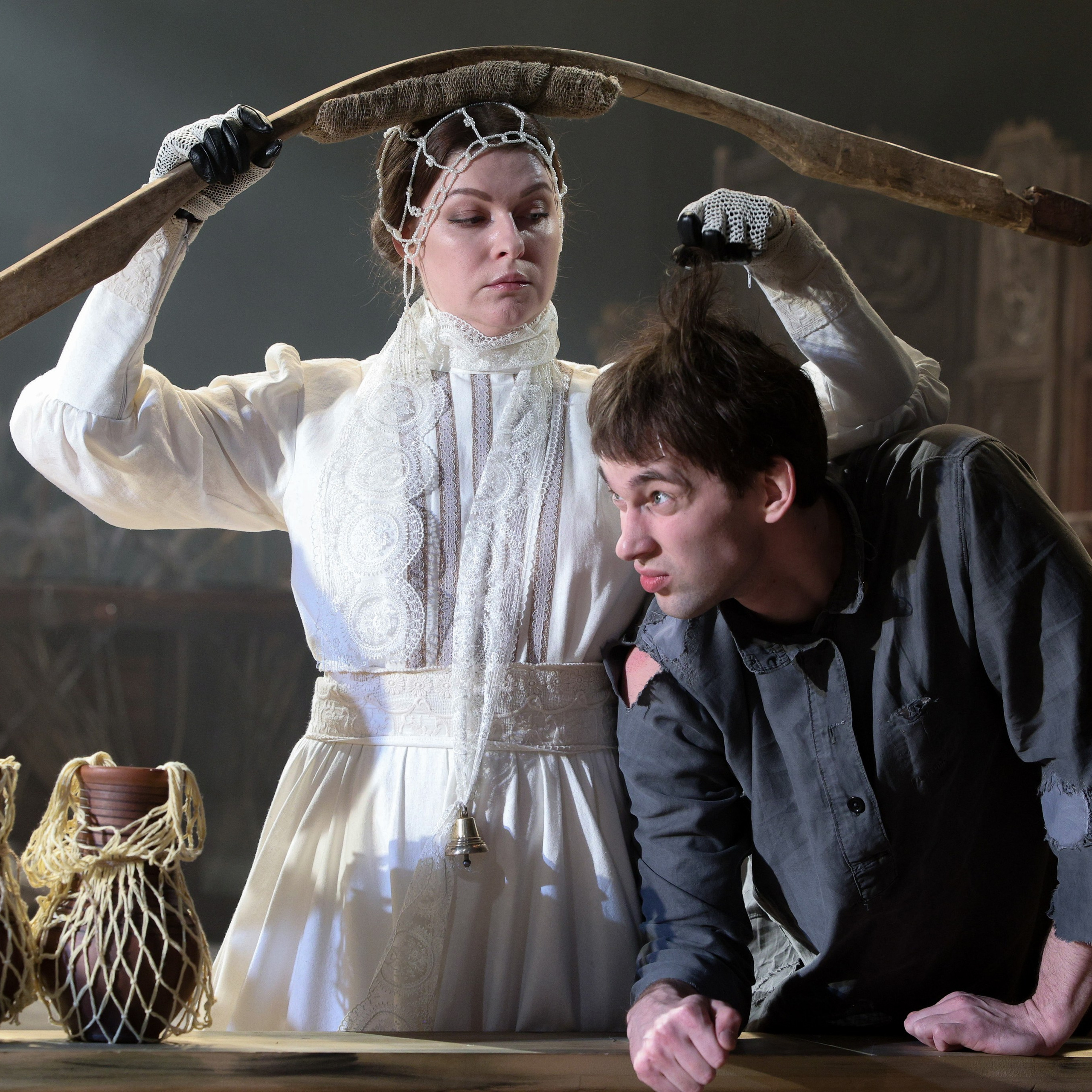 Спектакль «Корова» в «Московском театре на Таганке». Главная