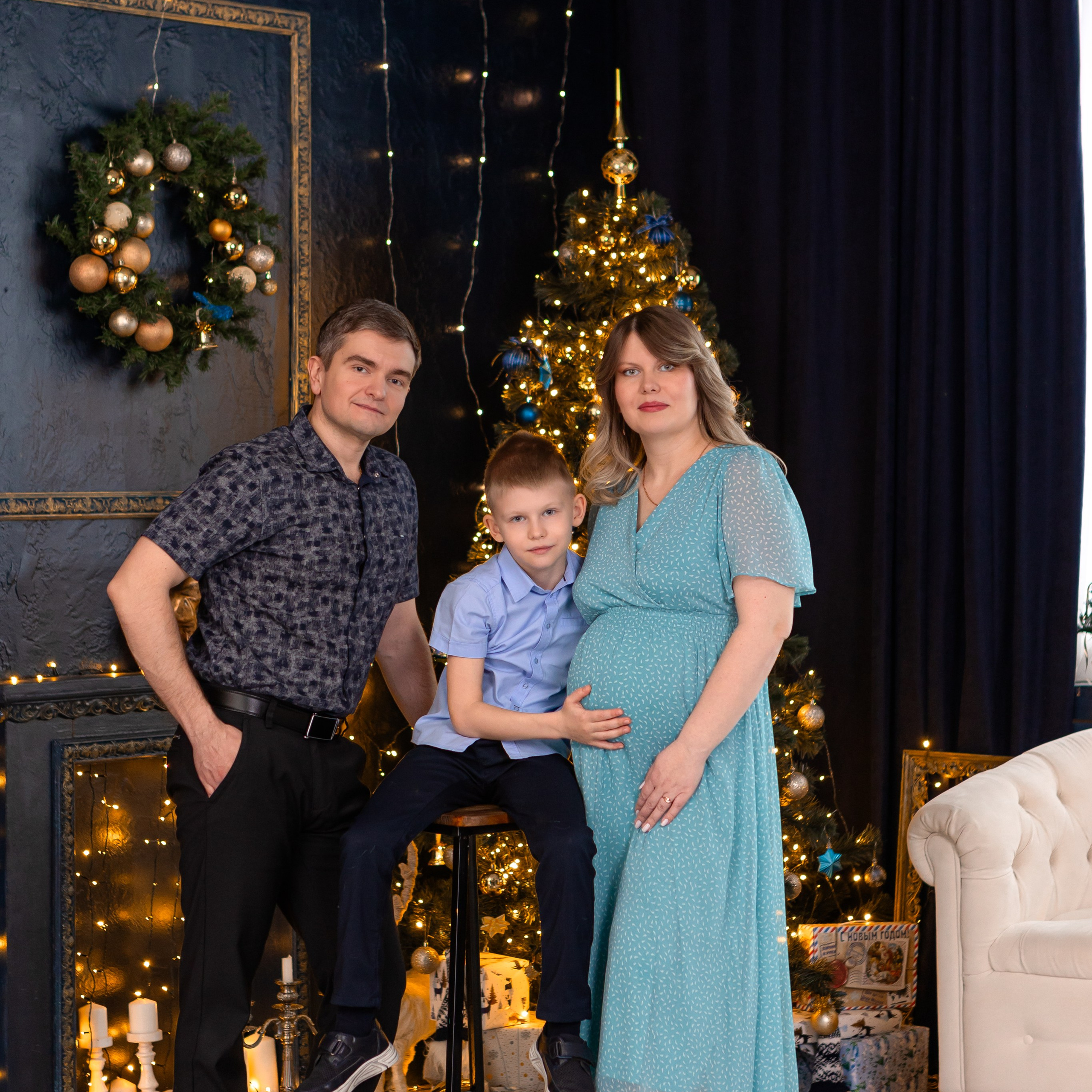 Новогодние фотосессии 2025. Студия фотографии «Антония Белобородова»