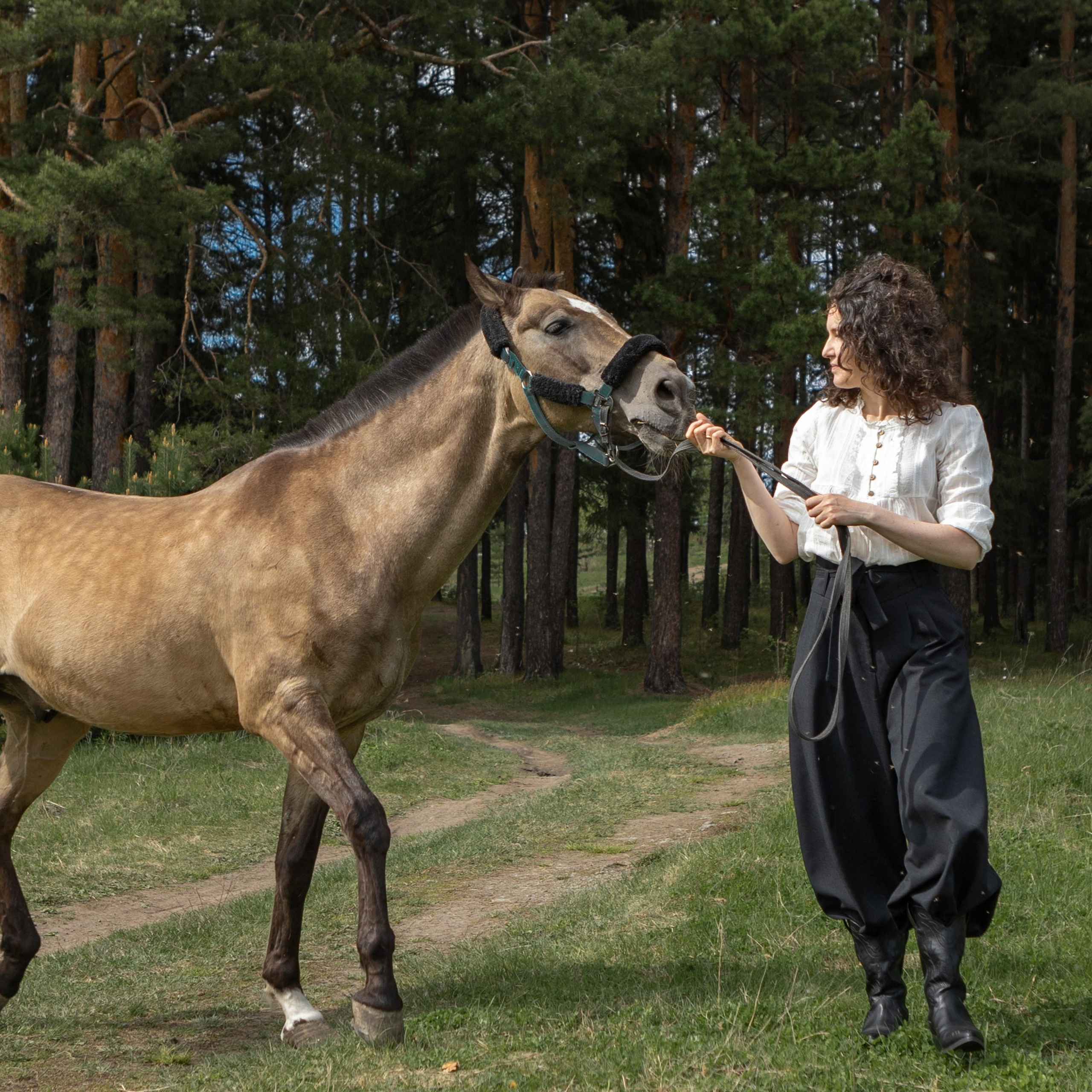 Съемка с лошадьми. Студия фотографии «Антония Белобородова»