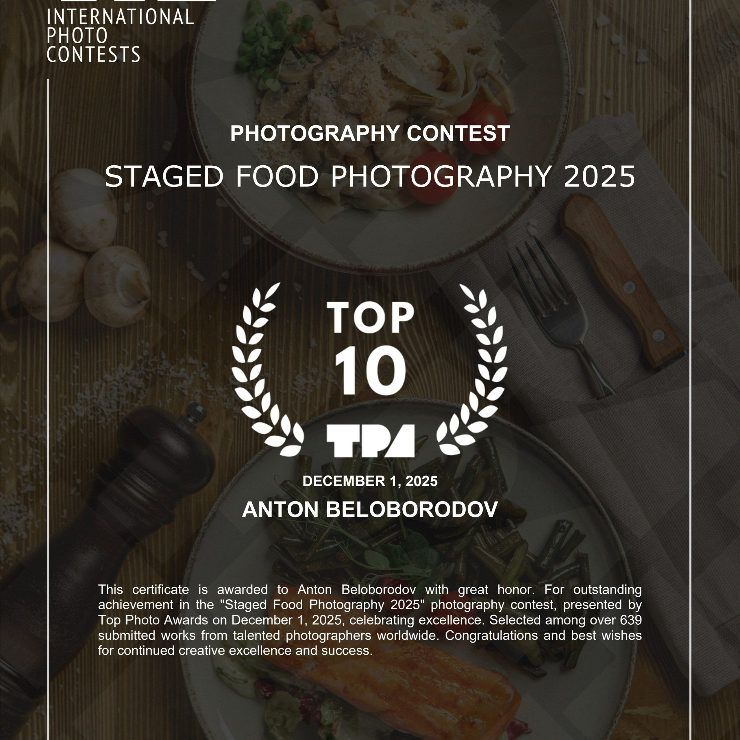 Фотоконкурсы. Студия фотографии «Антона Белобородова»