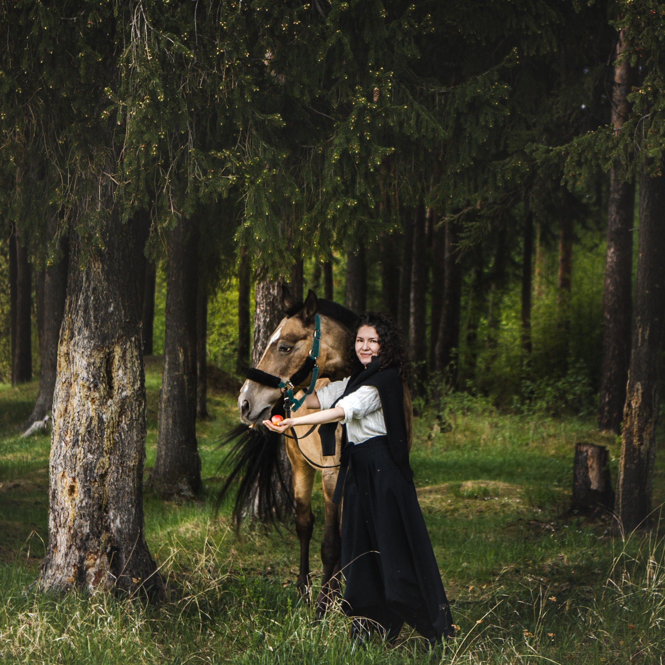 Съемка с лошадьми. Студия фотографии «Антония Белобородова»