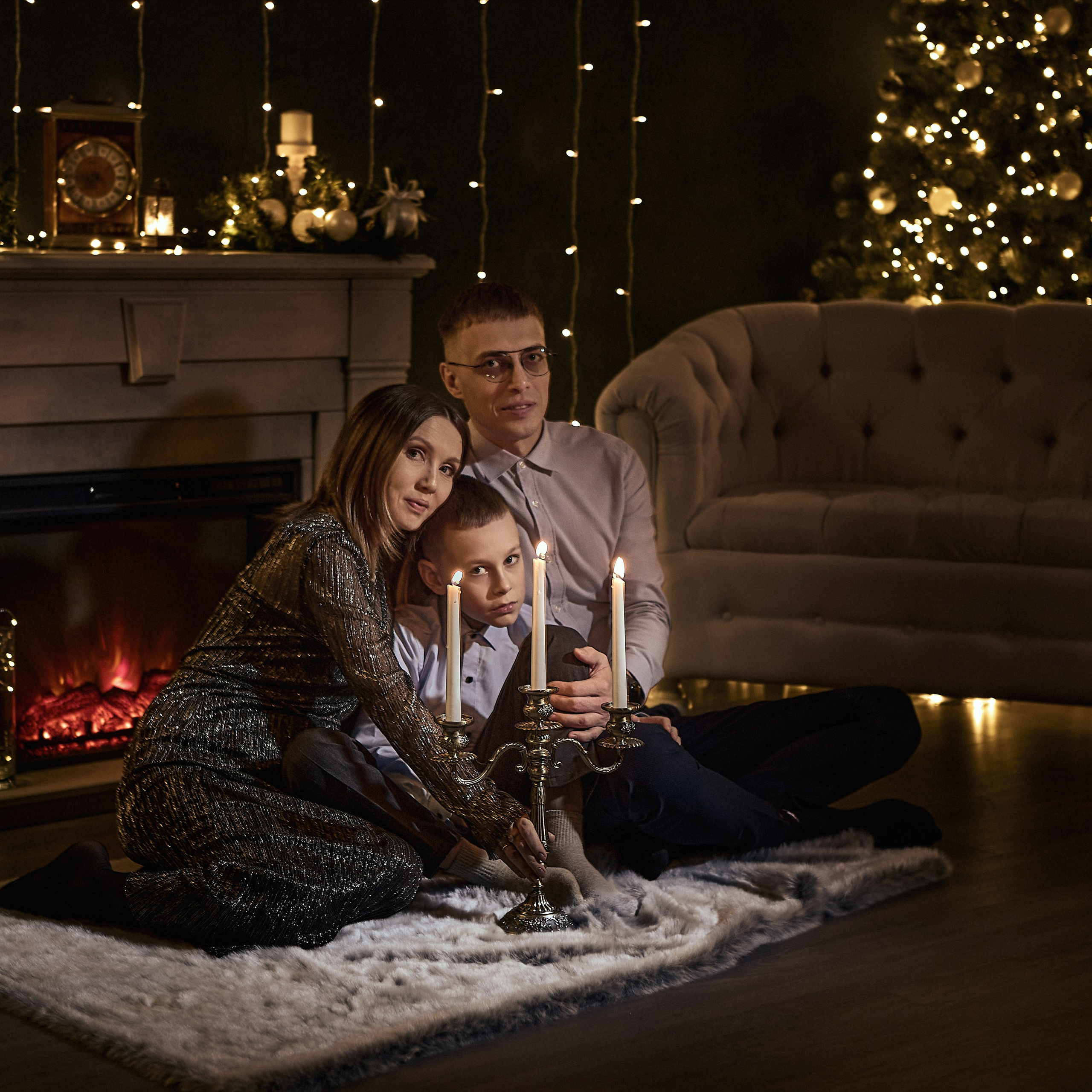 Новогодние семейные фотосессии. Студия фотографии «Антона Белобородова»