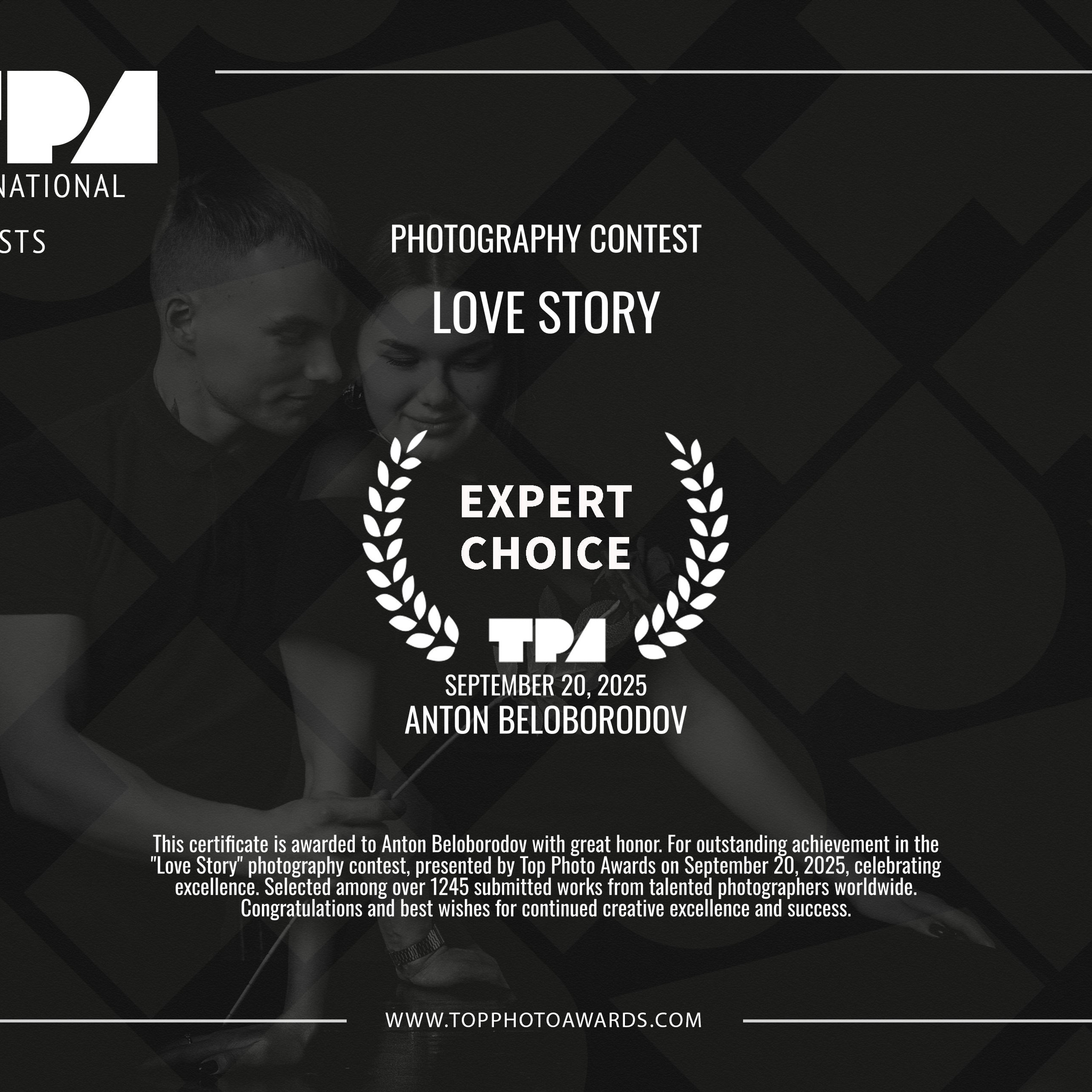 Фотоконкурсы. Студия фотографии «Антона Белобородова»