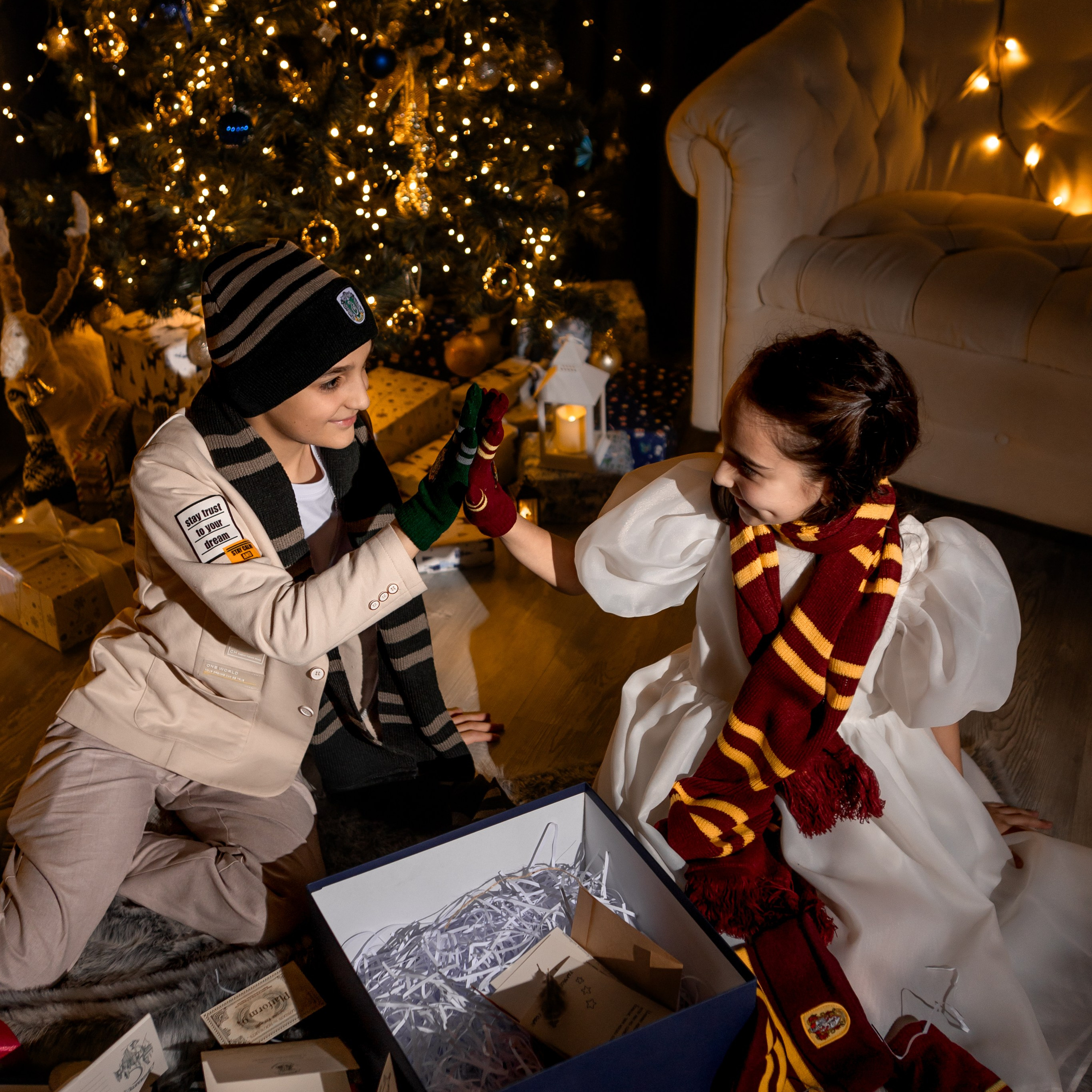 Новогодние фотосессии 2025. Студия фотографии «Антония Белобородова»