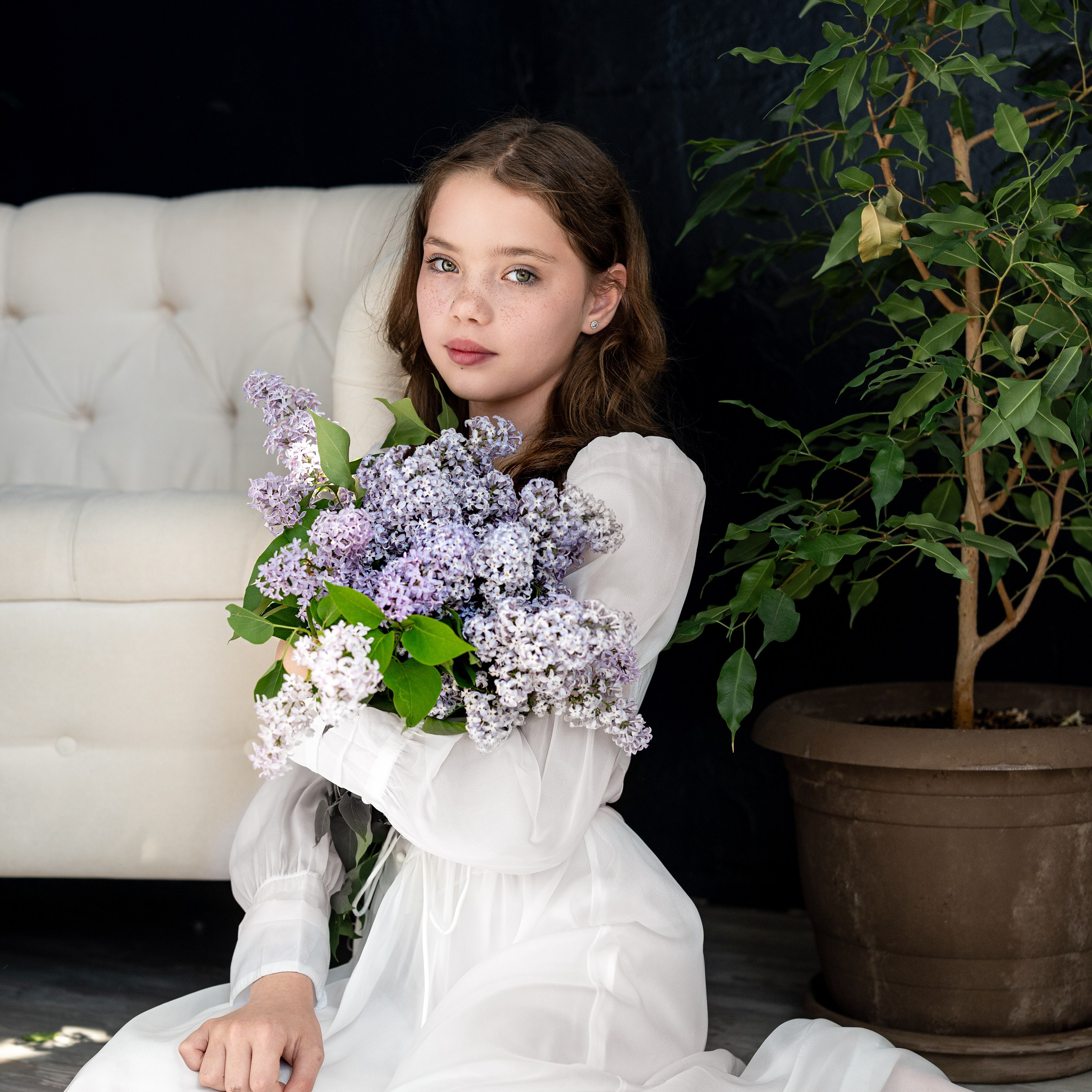 Фотопроект «Нежность и Сирень». Студия фотографии «Антония Белобородова»