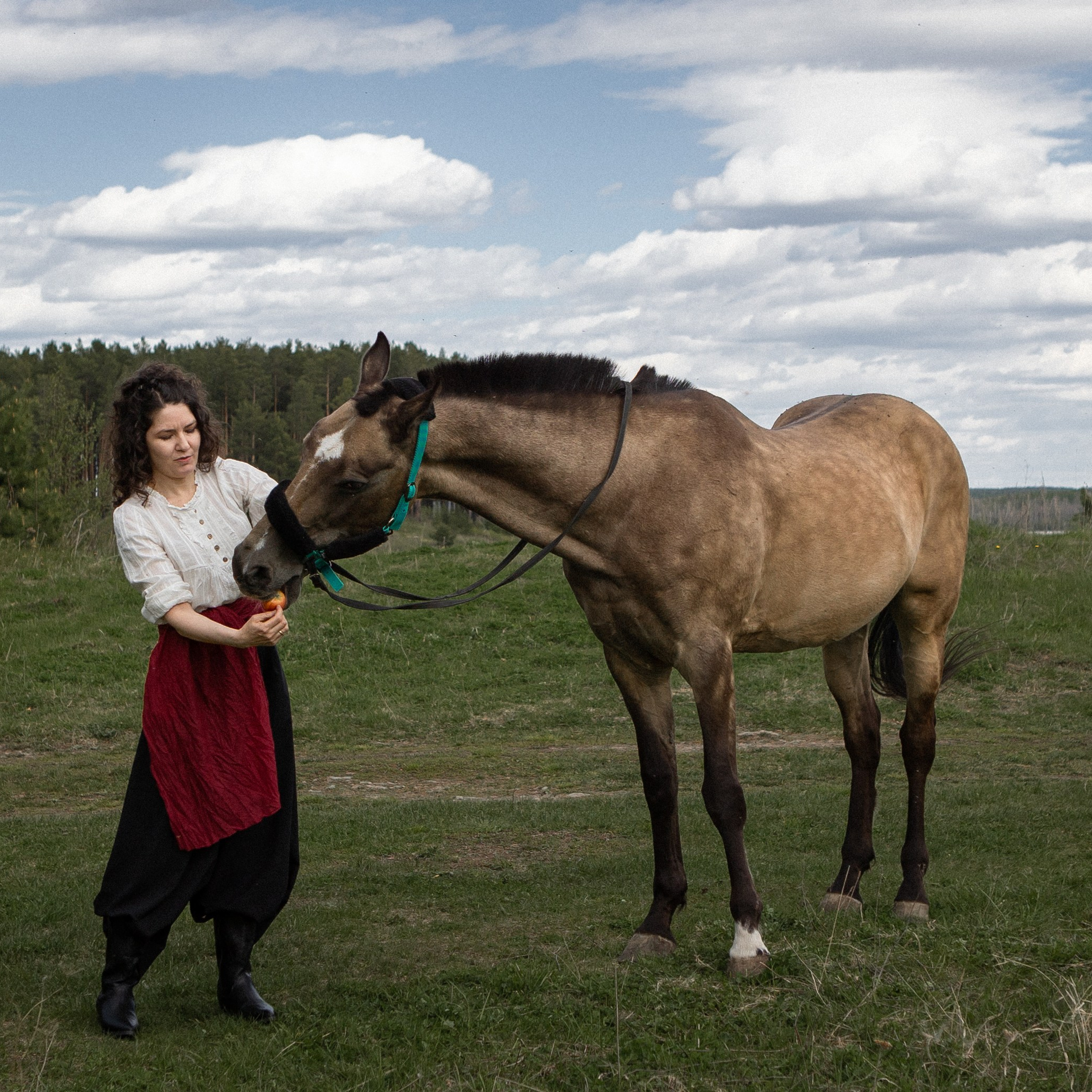 Съемка с лошадьми. Студия фотографии «Антония Белобородова»