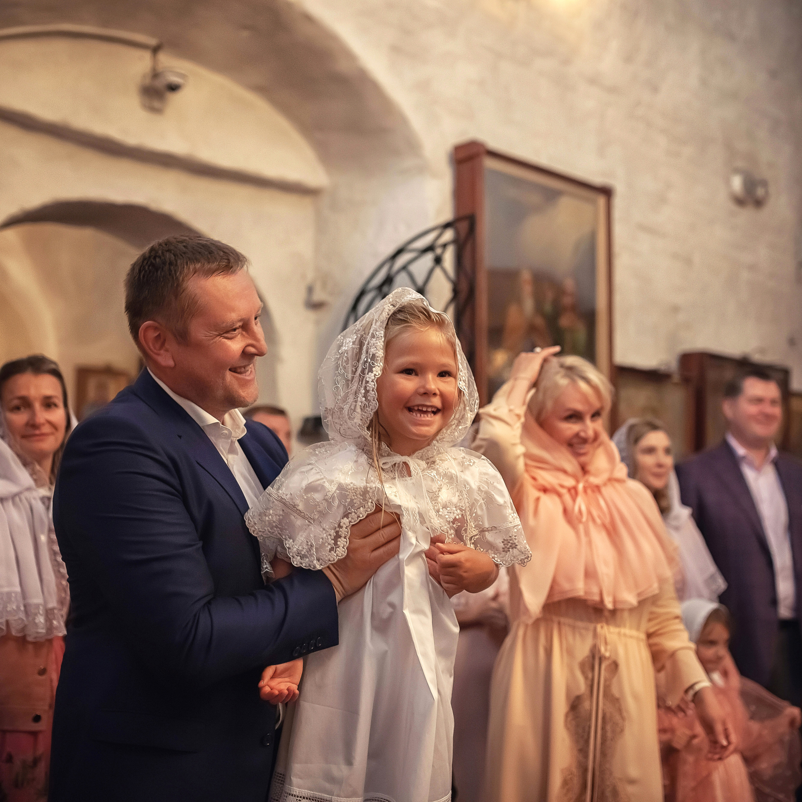 Крещение в храме Троицы Живоначальной в Троицком-Голенищеве 30.08.2020