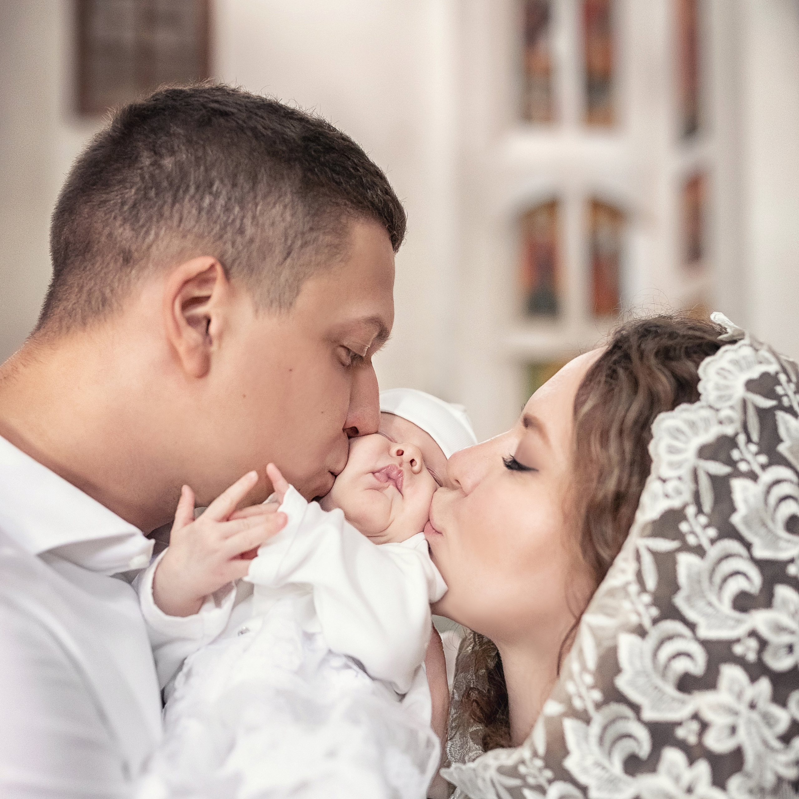 Крещение в храме Сергия Радонежского на Ходынском поле 05.06.2021