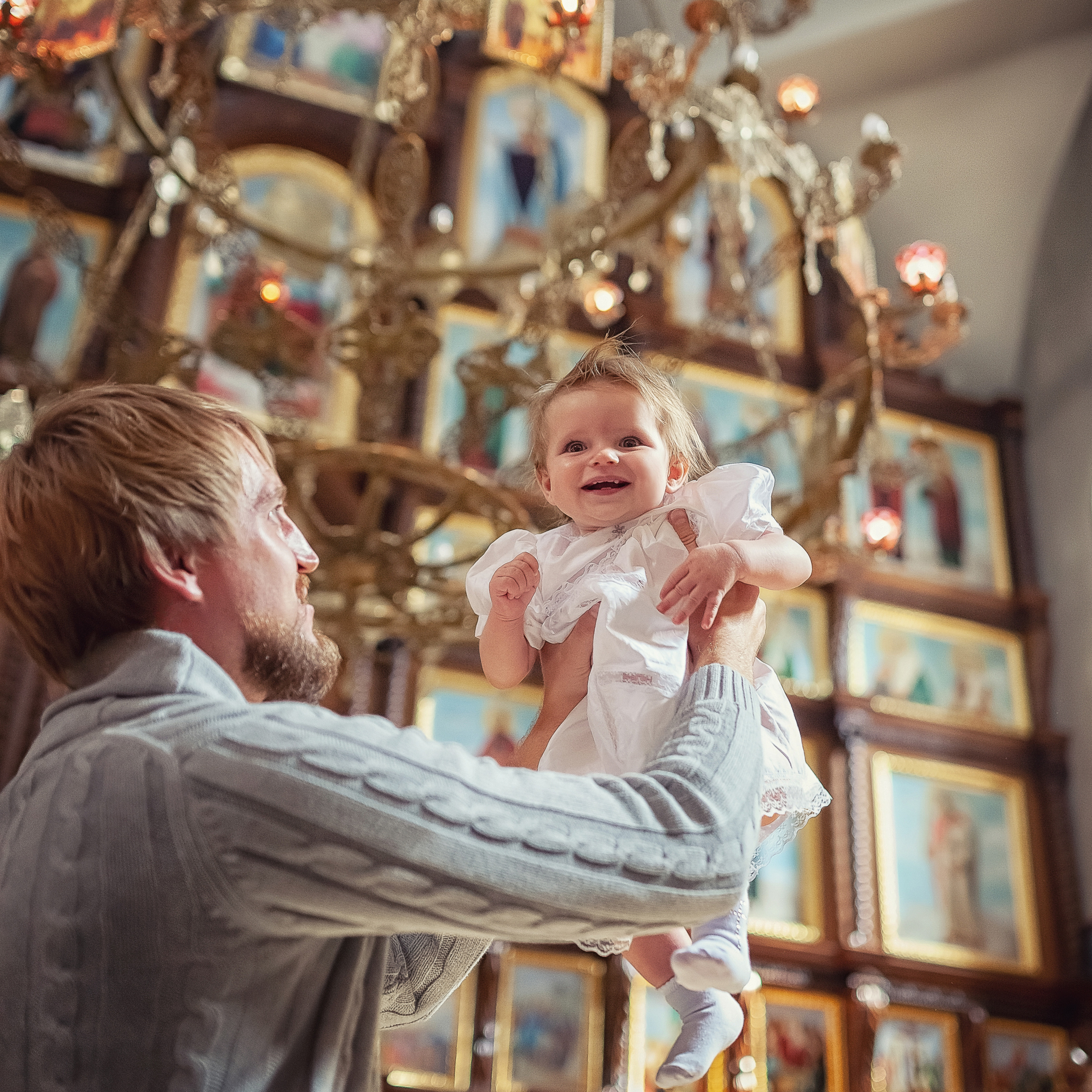 Крещение в храме Николая Чудотворца в Мытищах 2020