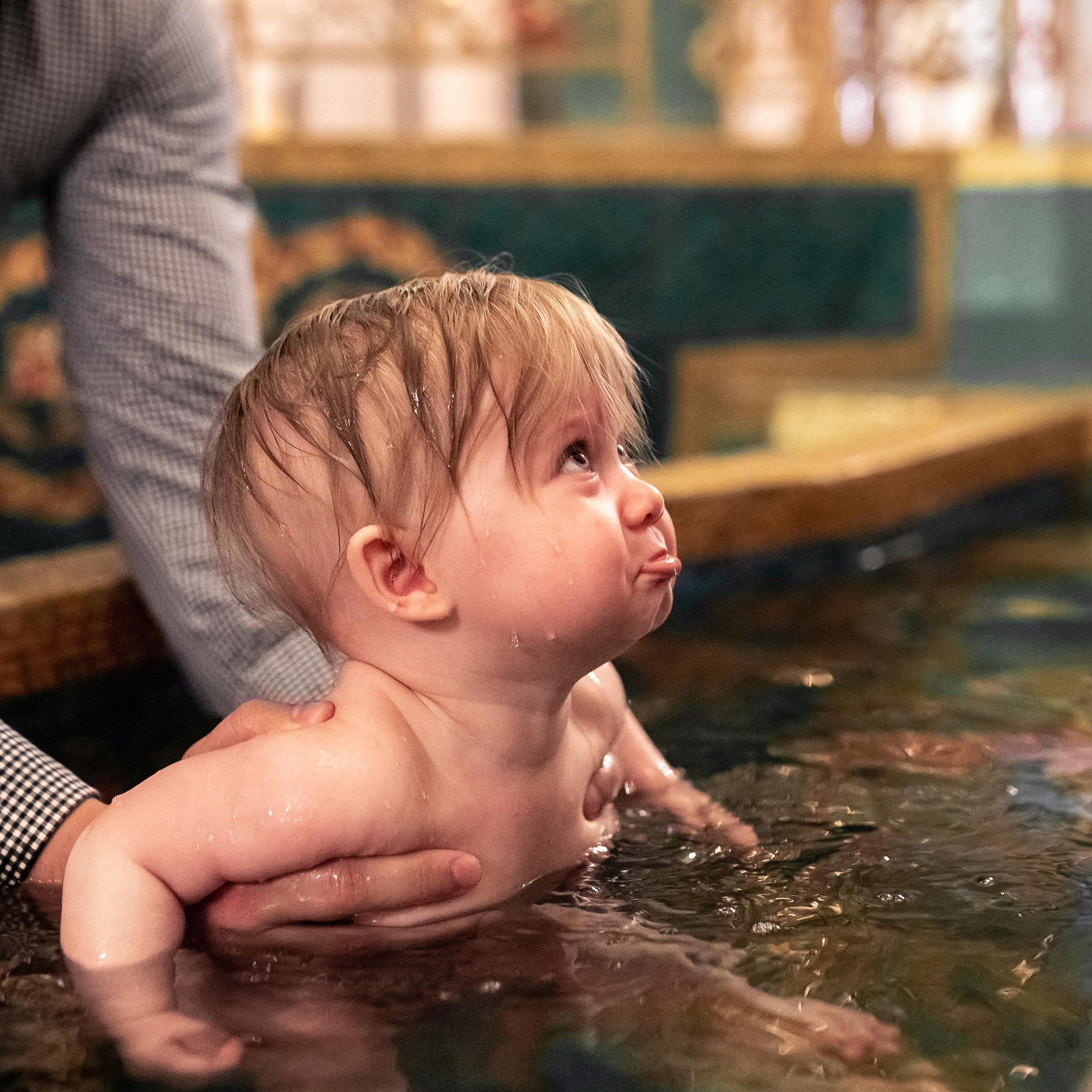 Крещение в Сретенском мужском монастыре 07.08.2021