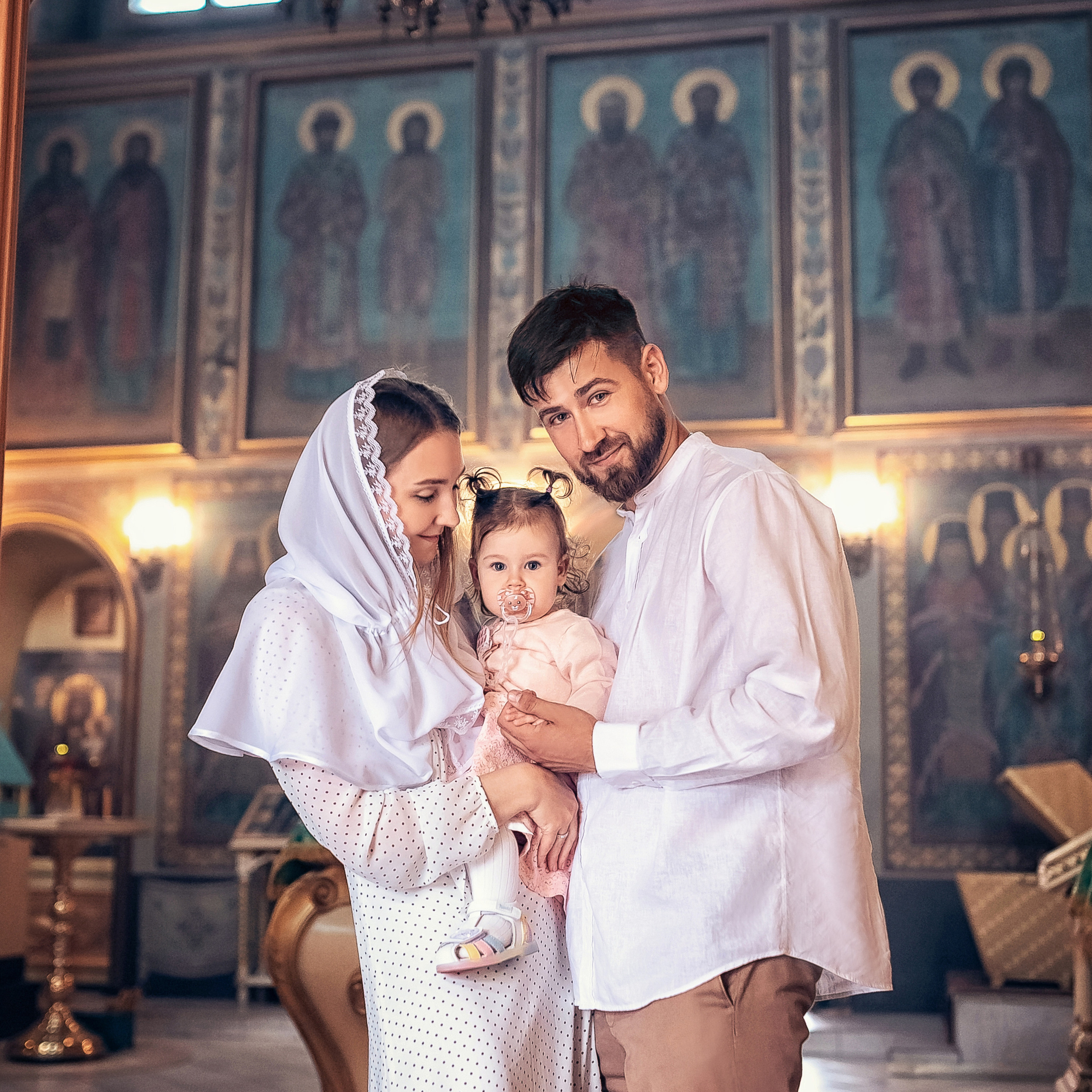 Крещение в храме Григория Неокесарийского на Большой Полянке 18.06.2022