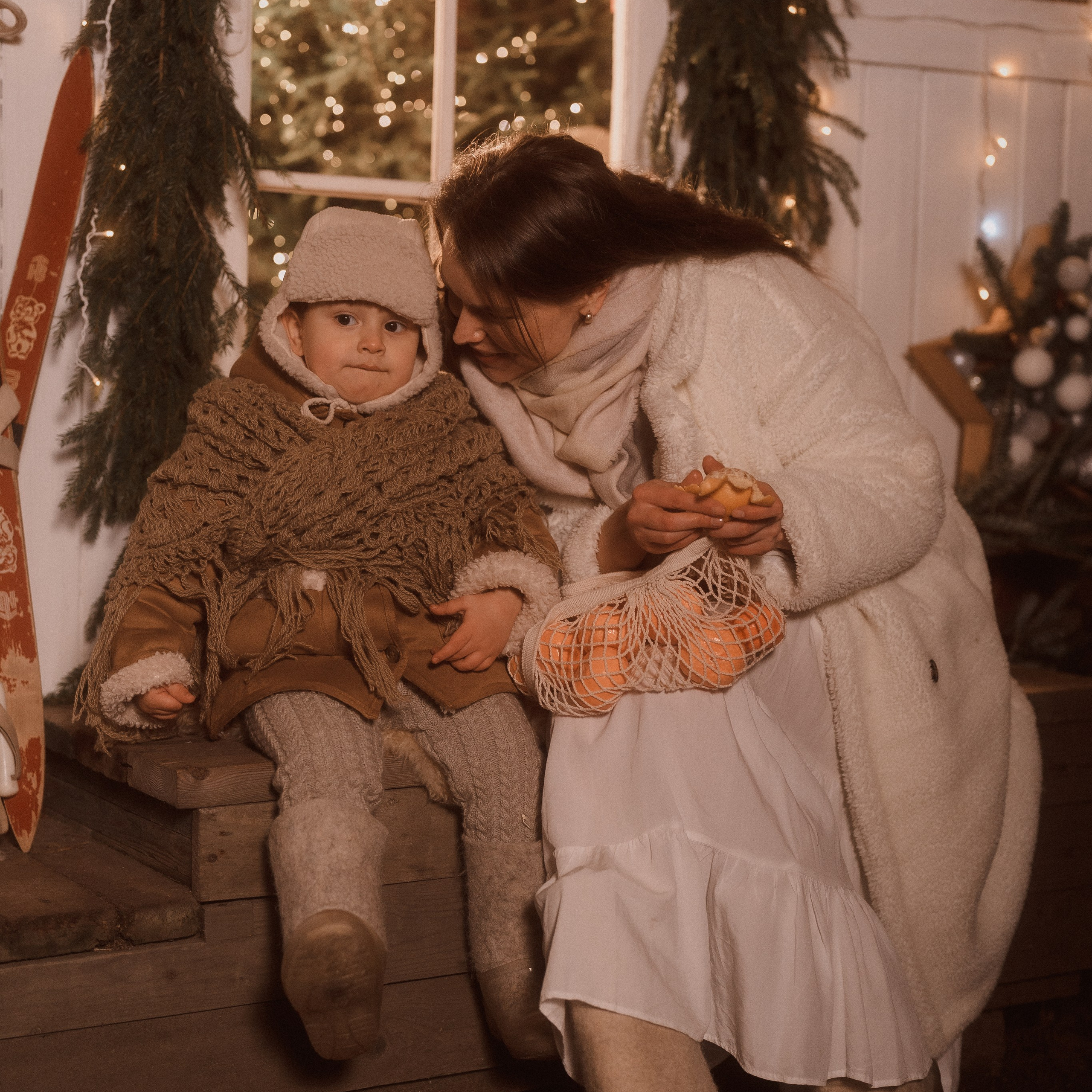 Винтажные картинки. Сереженьки и мамы Ланы