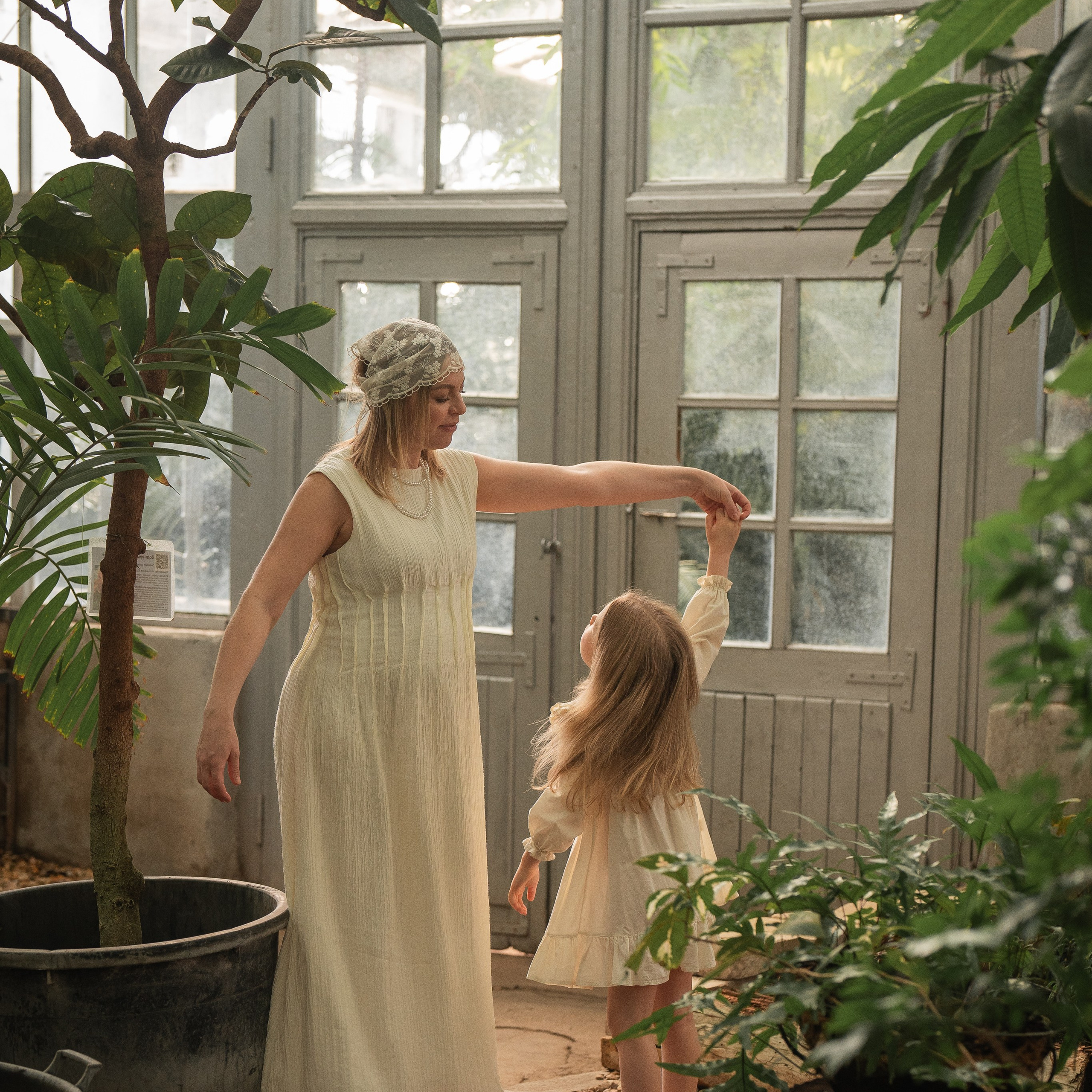 Василек с&nbsp;мамой. Фондовая оранжерея