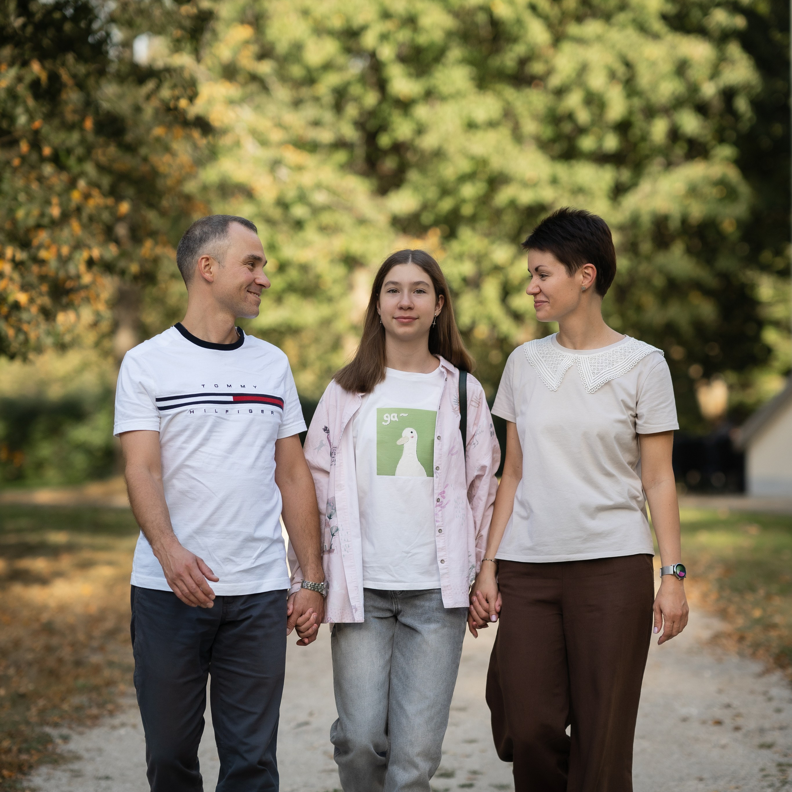 Анастасия, Валентина и Дмитрий