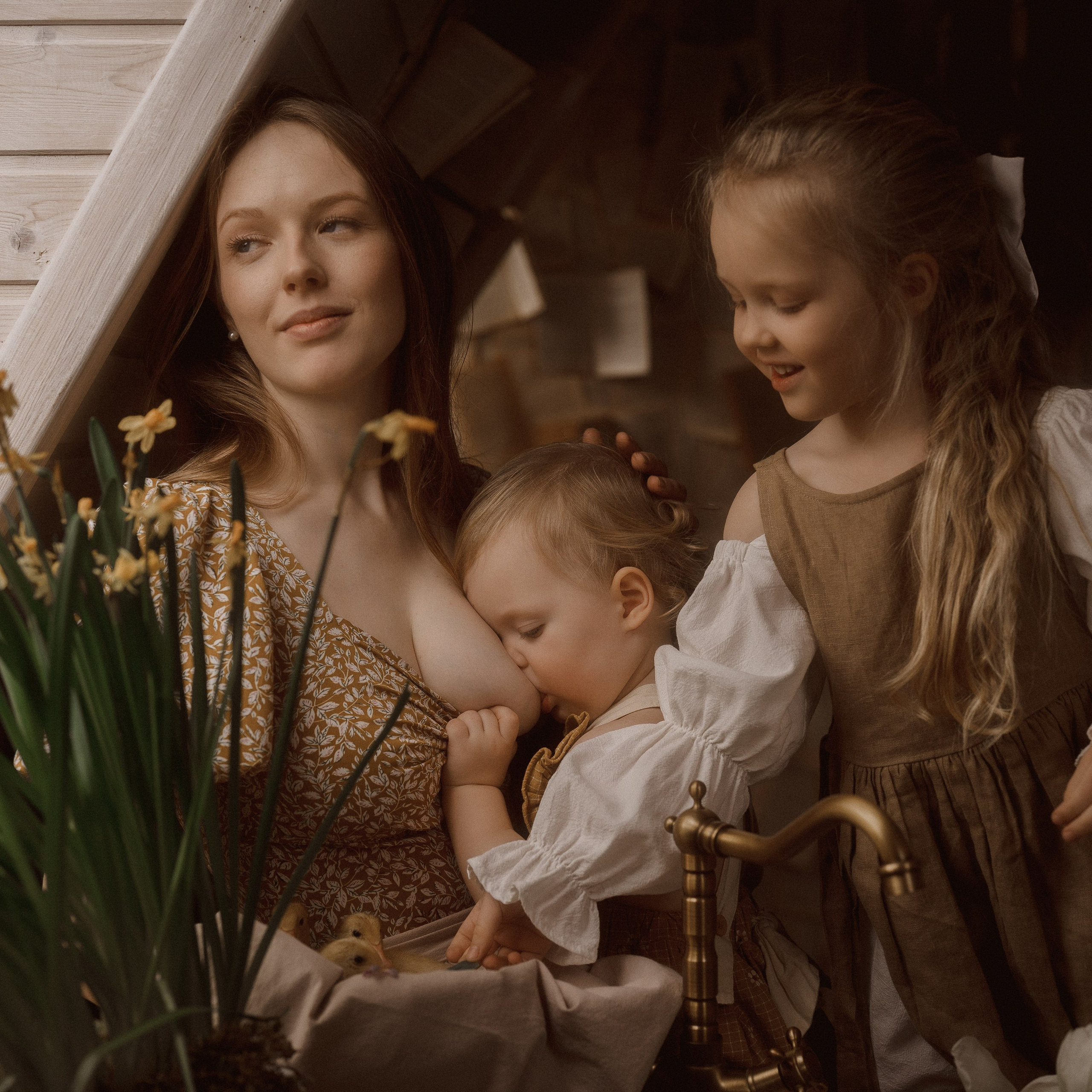 Семейная фотосессия г. Пушкино. Николь, Мия и Александра.