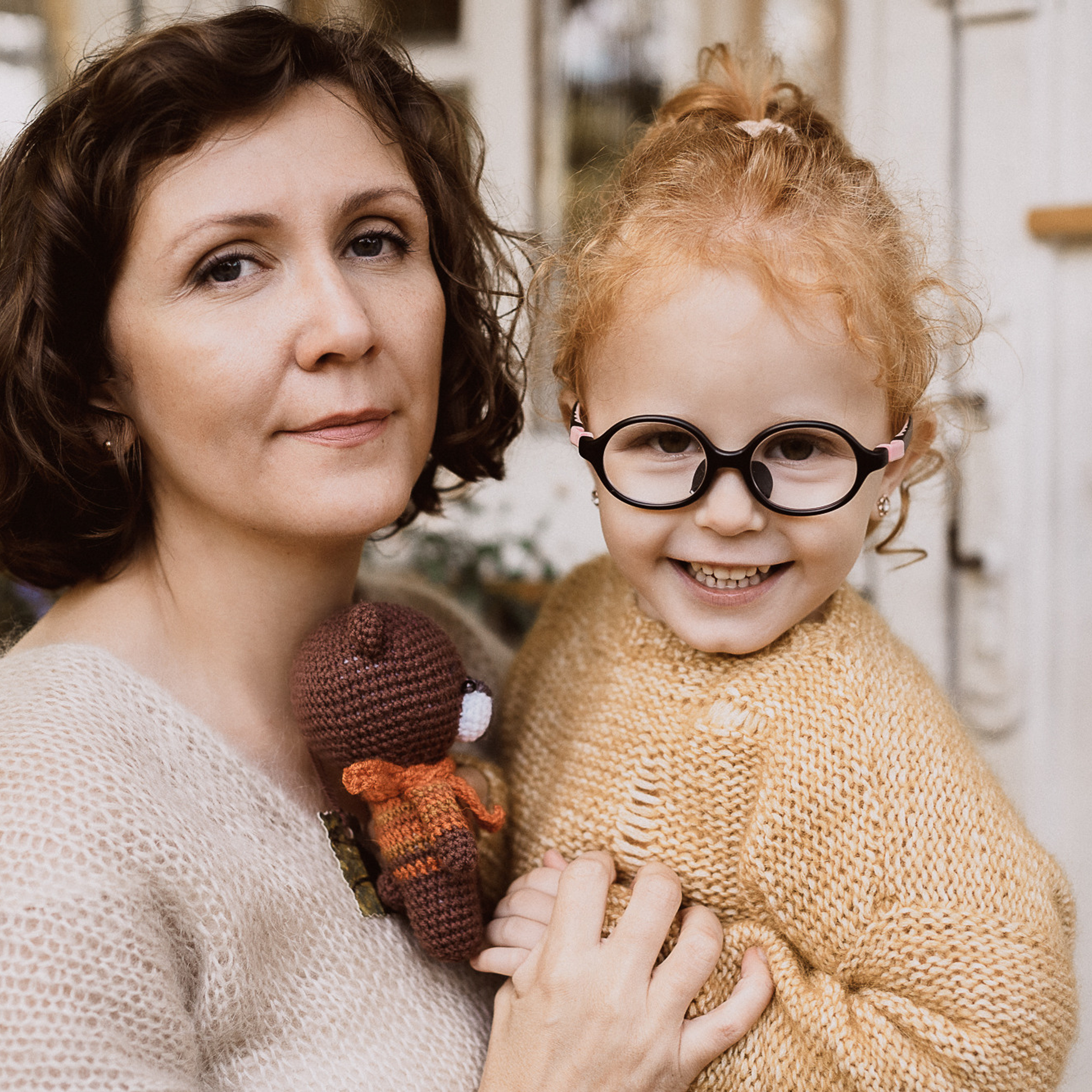 Семейная фотосессия Саши и ее мамы