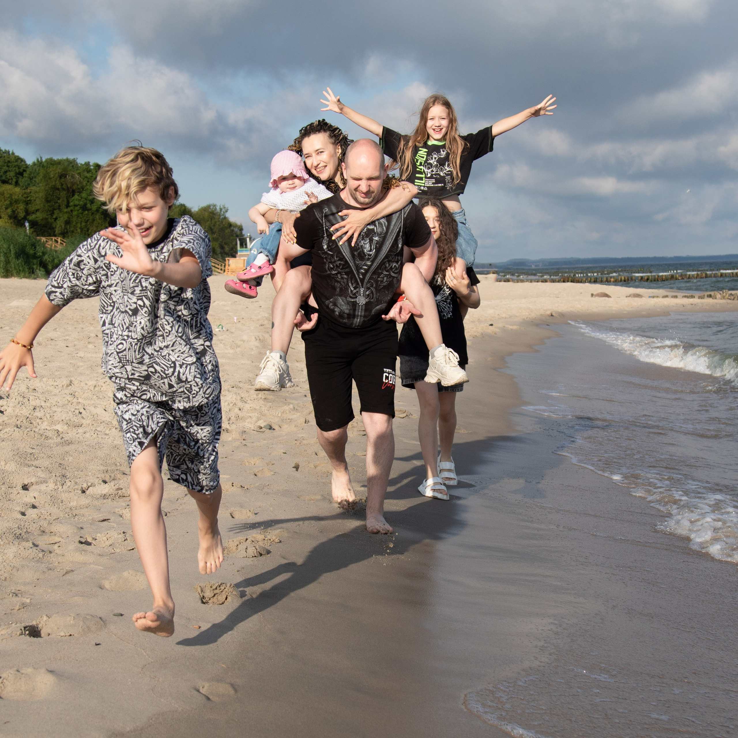 Лея — спортивной семьи фея!