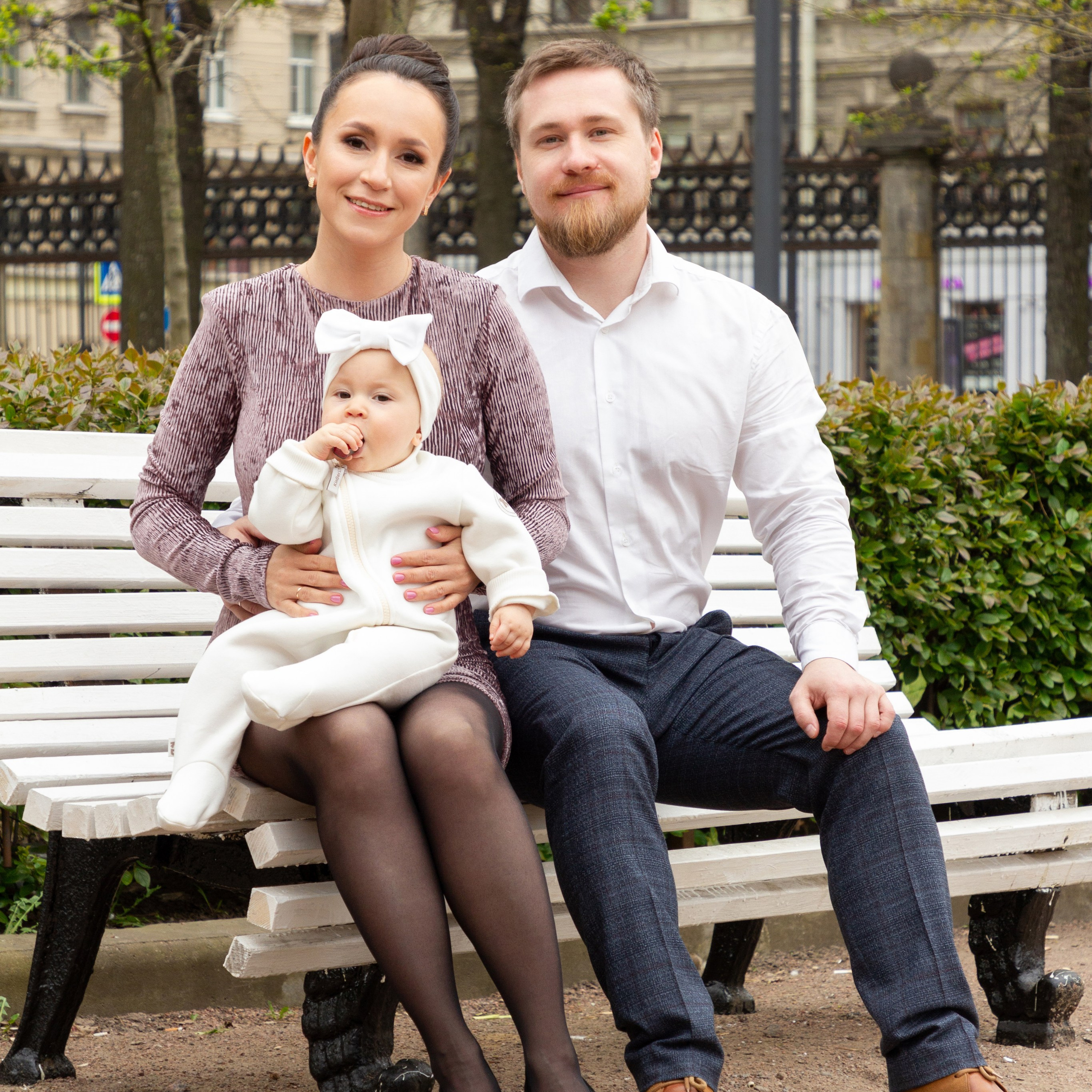 Семейная прогулка в&nbsp;саду для Снежаны