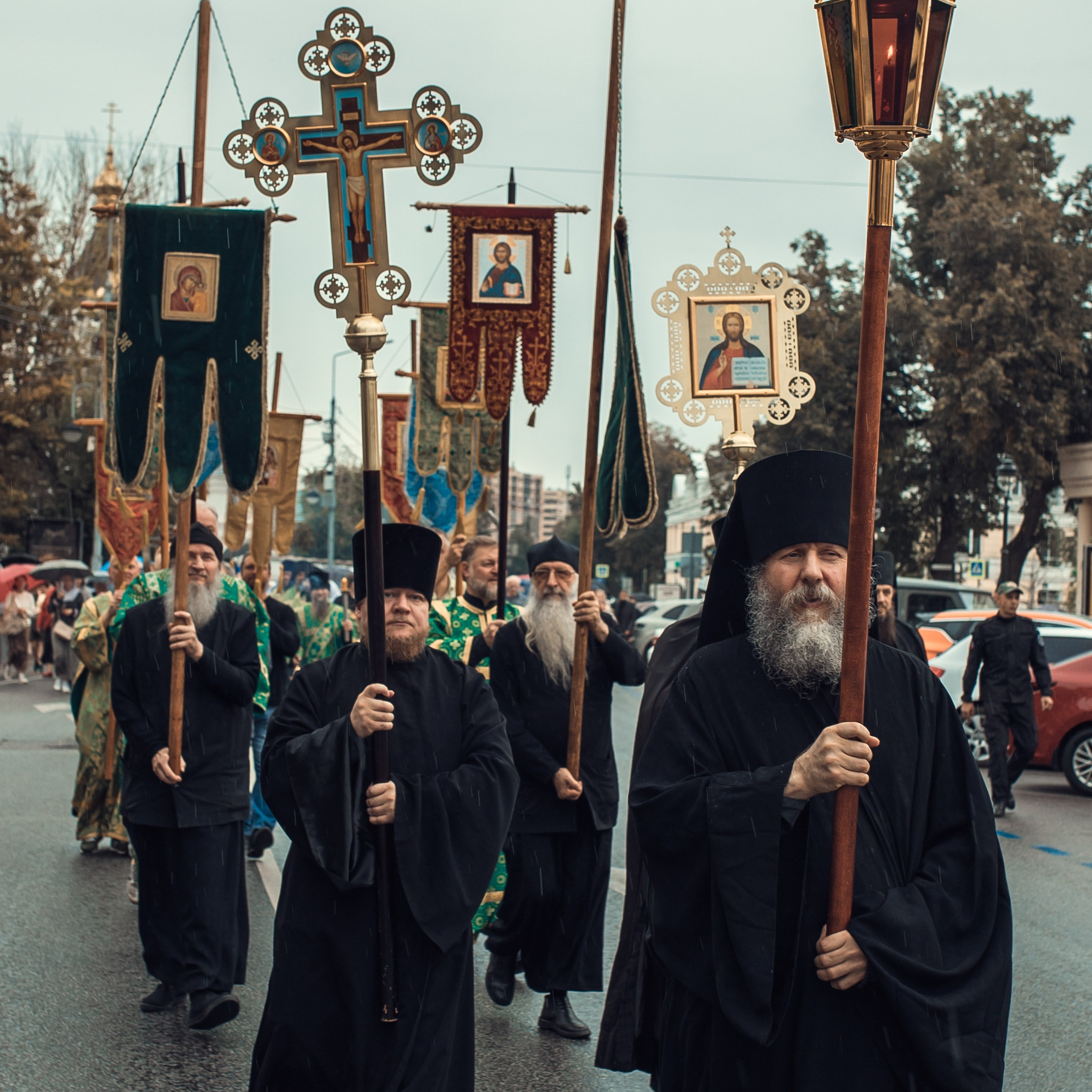 Крестный ход в&nbsp;честь второго обретения и&nbsp;перенесения мощей Саввы Сторожевского.Звенигород