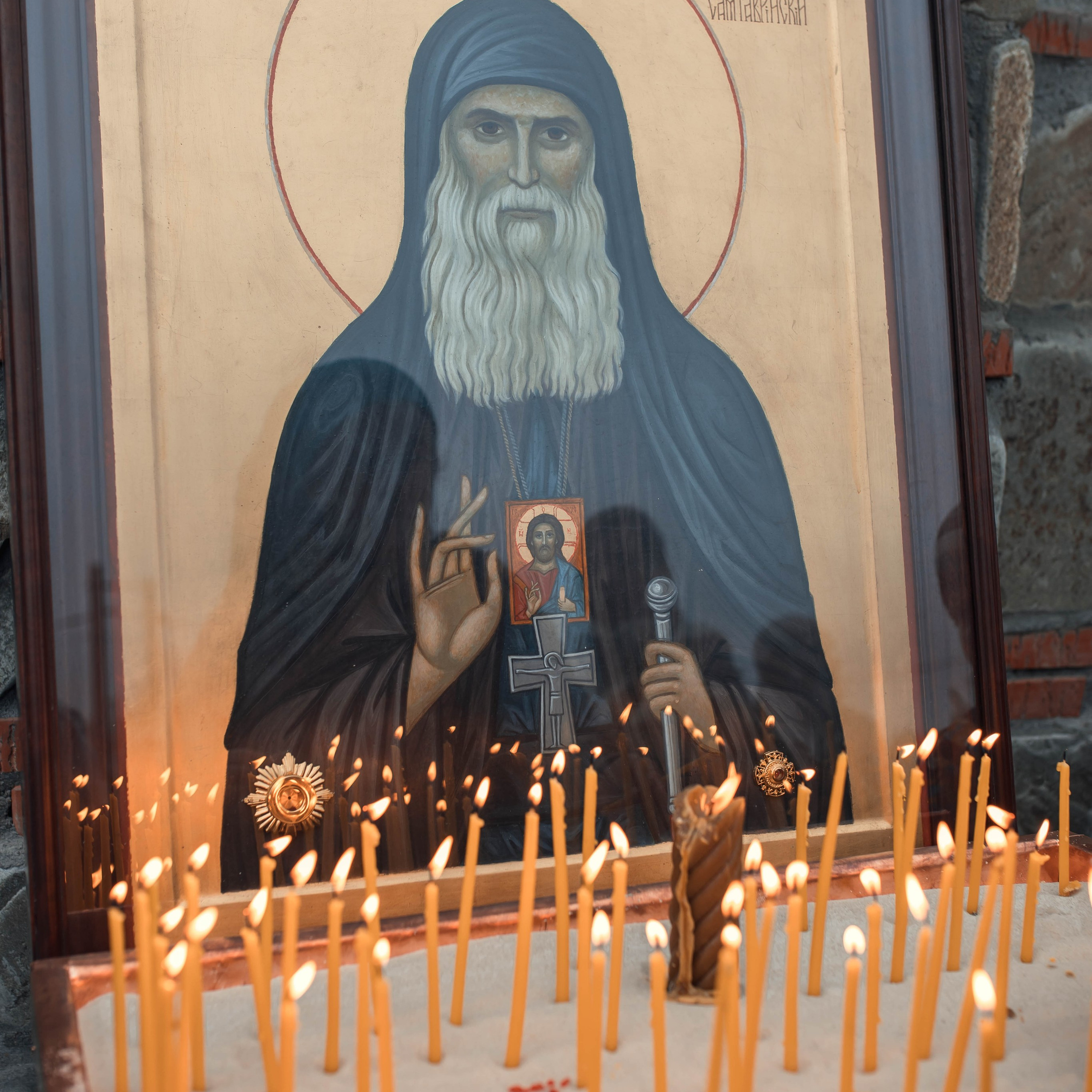 Деревня Федора Конюхова Освящение Храма в честь прп. Гавриила Самтаврийского