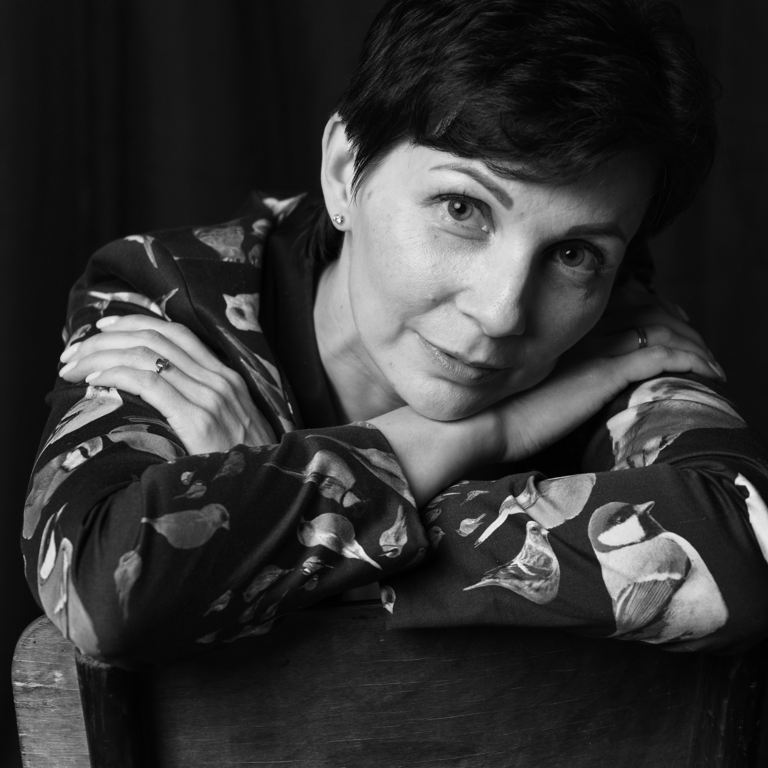 Черно-белые портреты. Фотограф состояний Марина Савинская